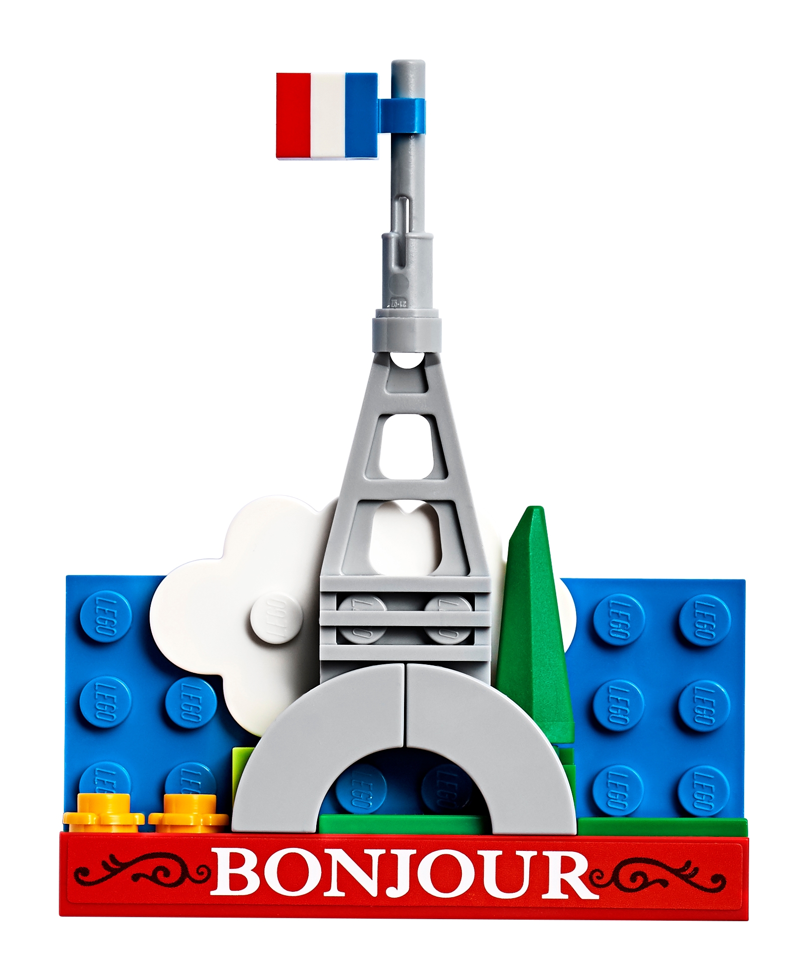 Eiffel Tower Magnet Build 854011 
