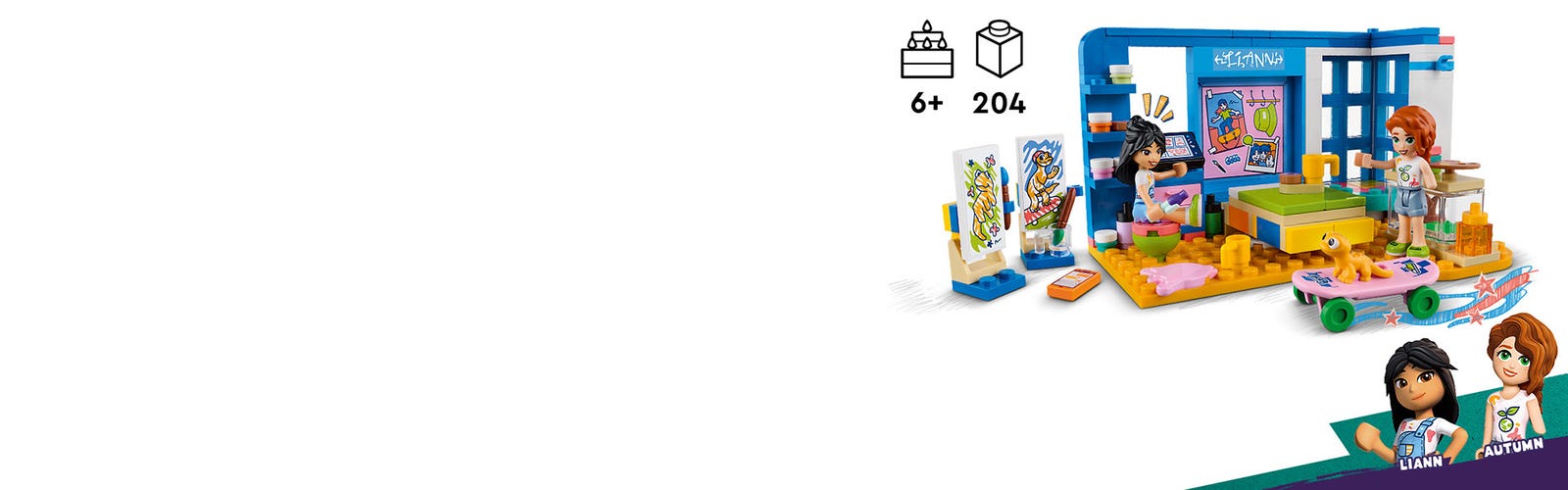 Friends - La chambre de Liann (41739) LEGO