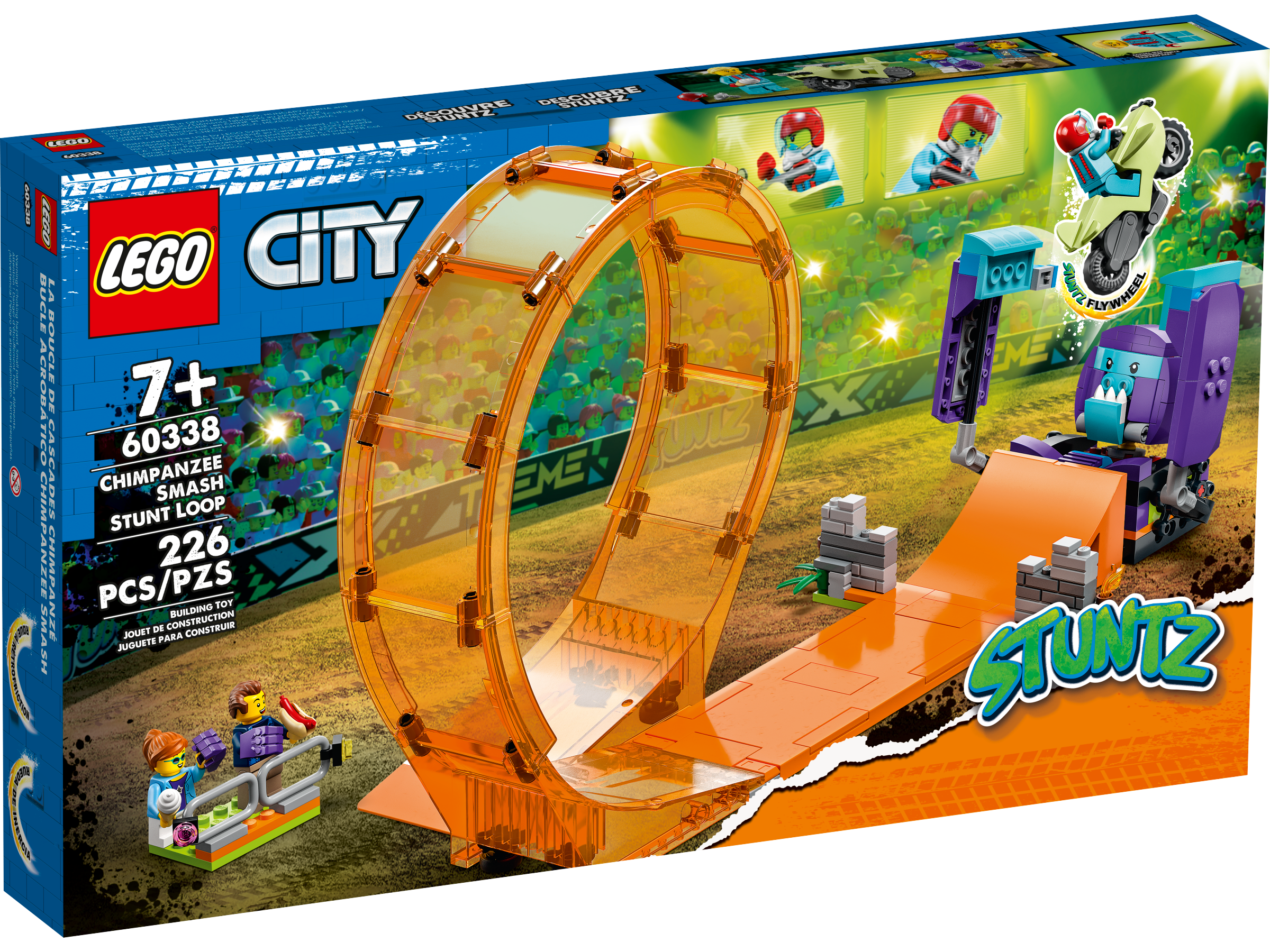 Official 60338 Chimpanzee Smashing Stunt Loop City | Shop | the at online LEGO® US Buy