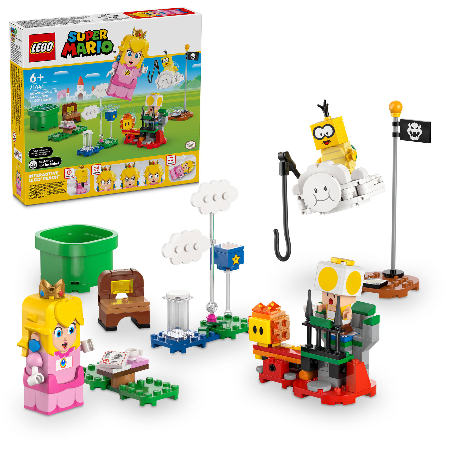 Adventures with Interactive LEGO Peach