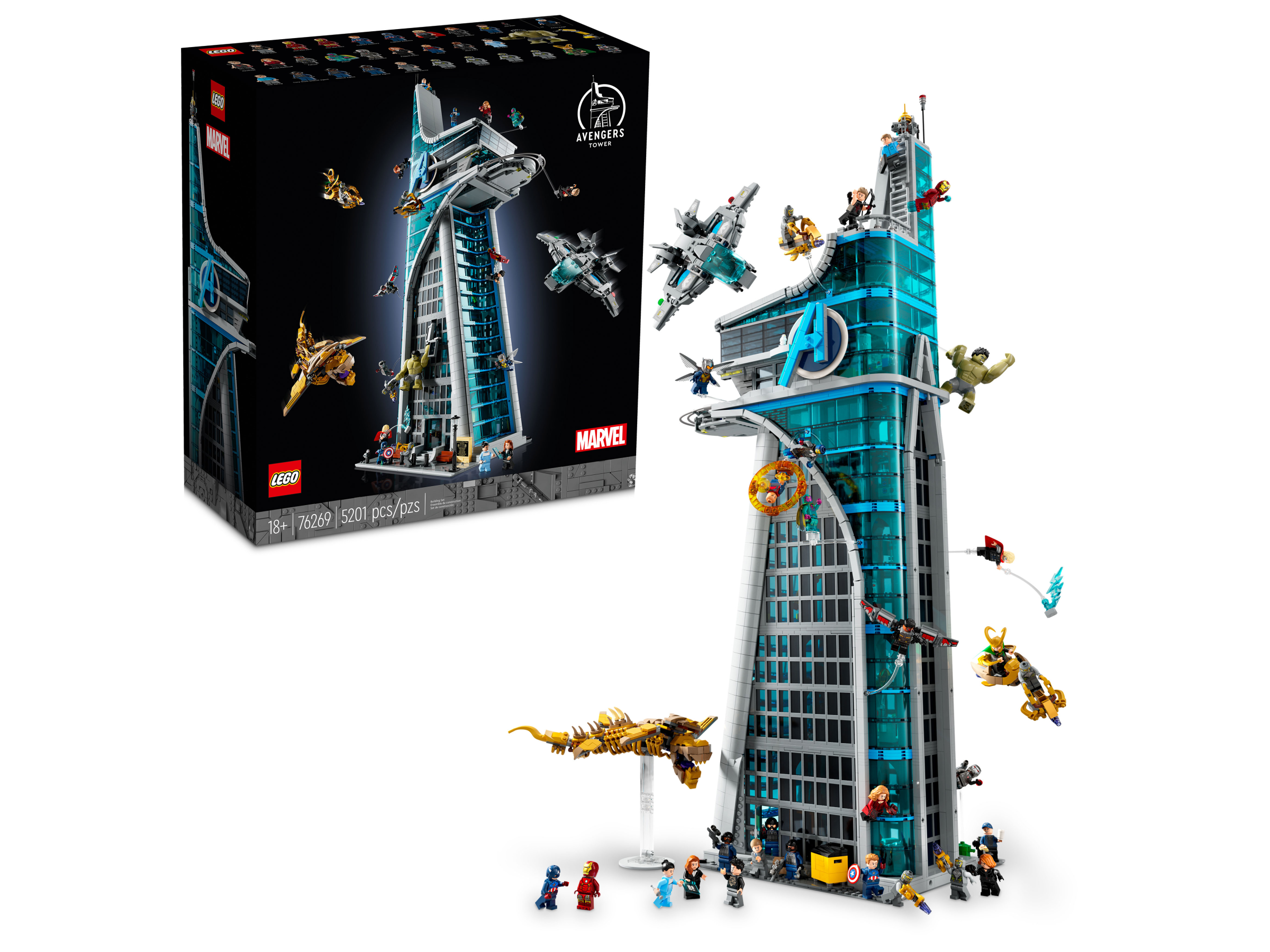 Avengers Tower 76269 | Marvel | Buy online at the Official LEGO