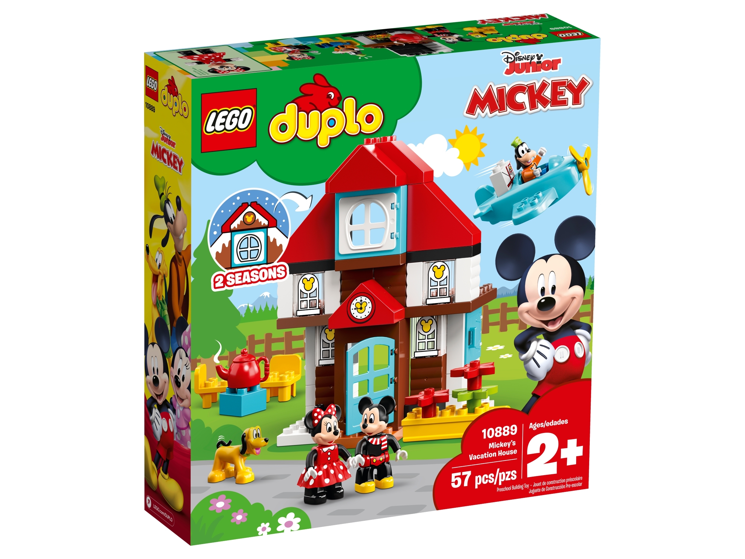 klok Overeenkomstig met ingenieur Mickey's Vacation House 10889 | Disney™ | Buy online at the Official LEGO®  Shop US