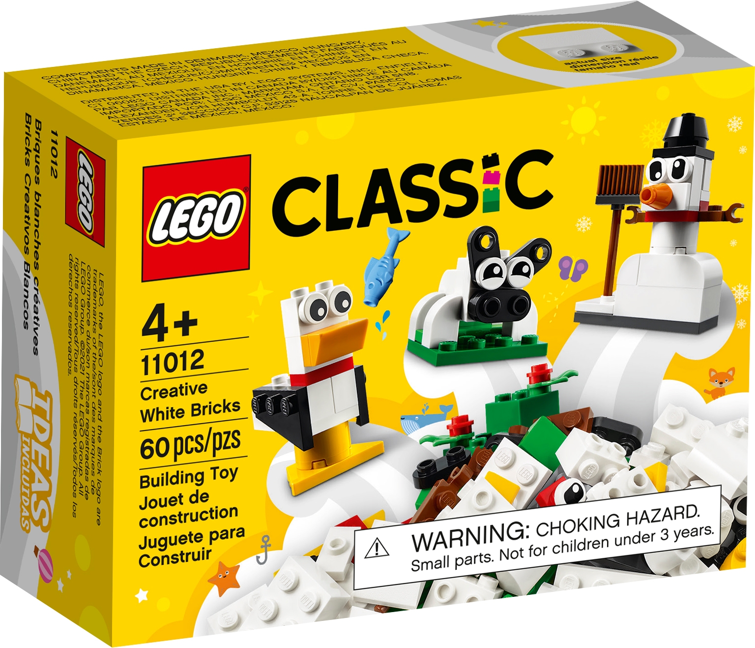 gevolg steenkool Zee Creatieve witte stenen 11012 | Classic | Officiële LEGO® winkel NL