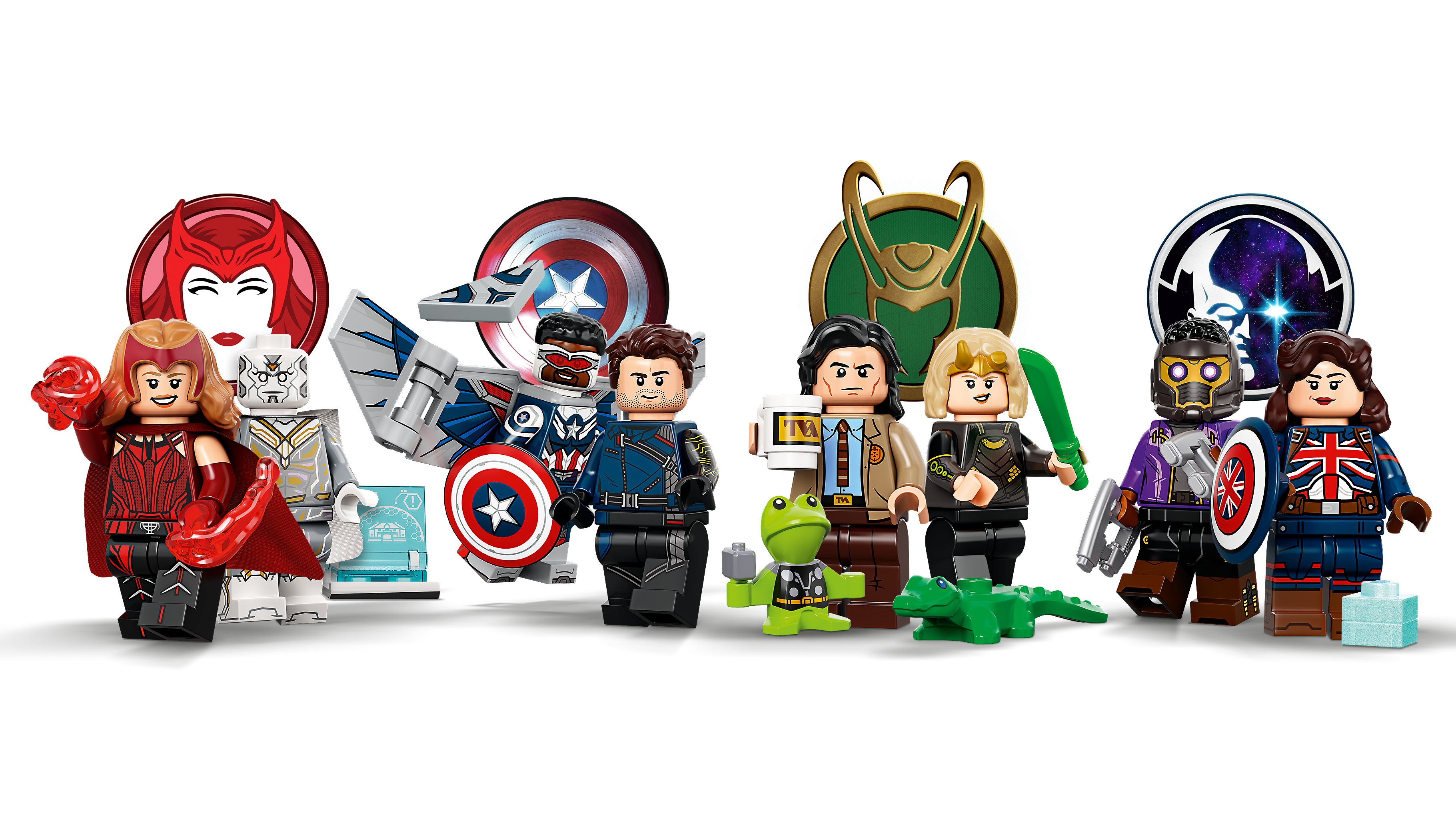  LEGO Marvel Series 1 Complete Full Set of 12 Minifigures 71031  (Bagged) : Toys & Games