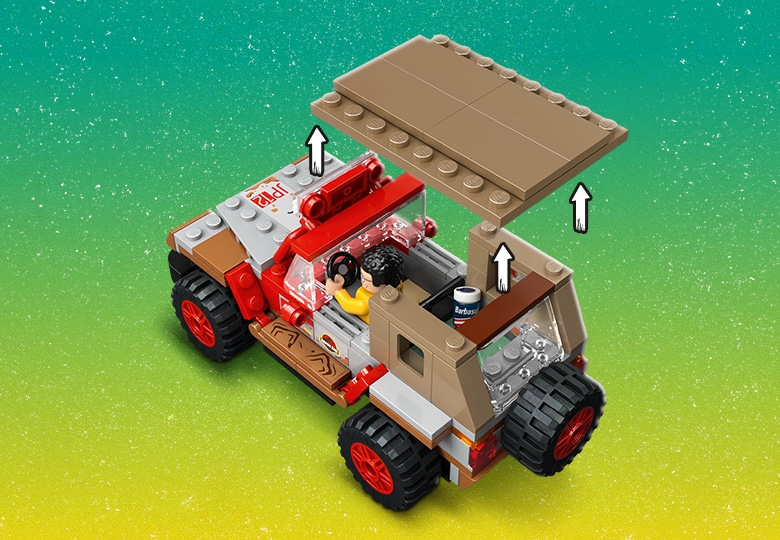 Jeep lego best sale jurassic park