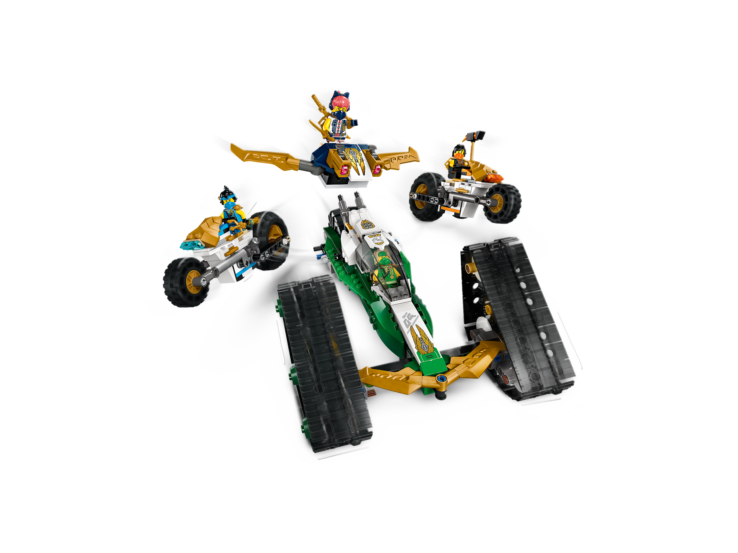 Ninja Team Combo Vehicle 71820 | NINJAGO® | Buy online at the 