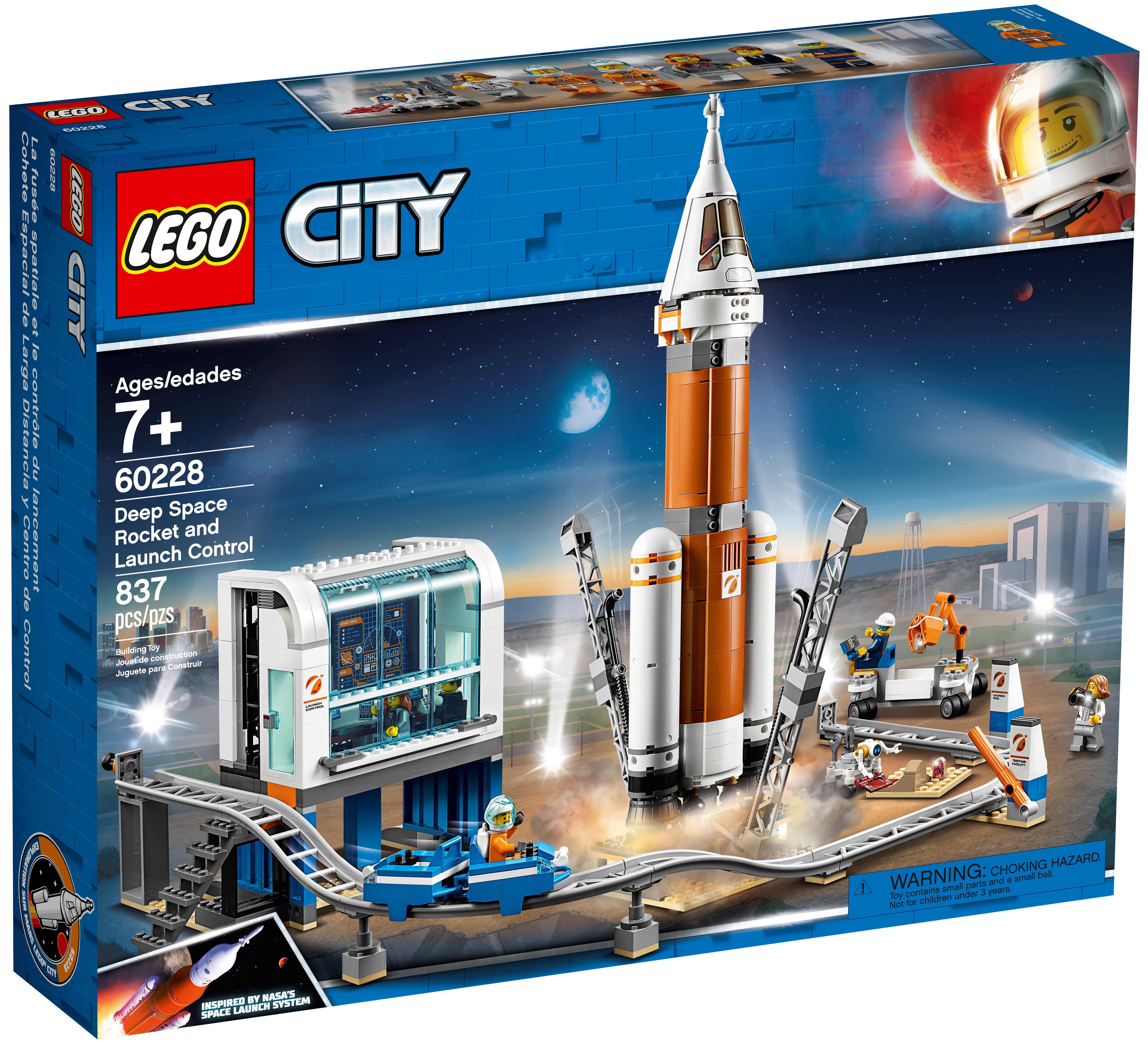 Deep Space Rocket and Launch Control | City Buy online at the Official LEGO® Shop GB