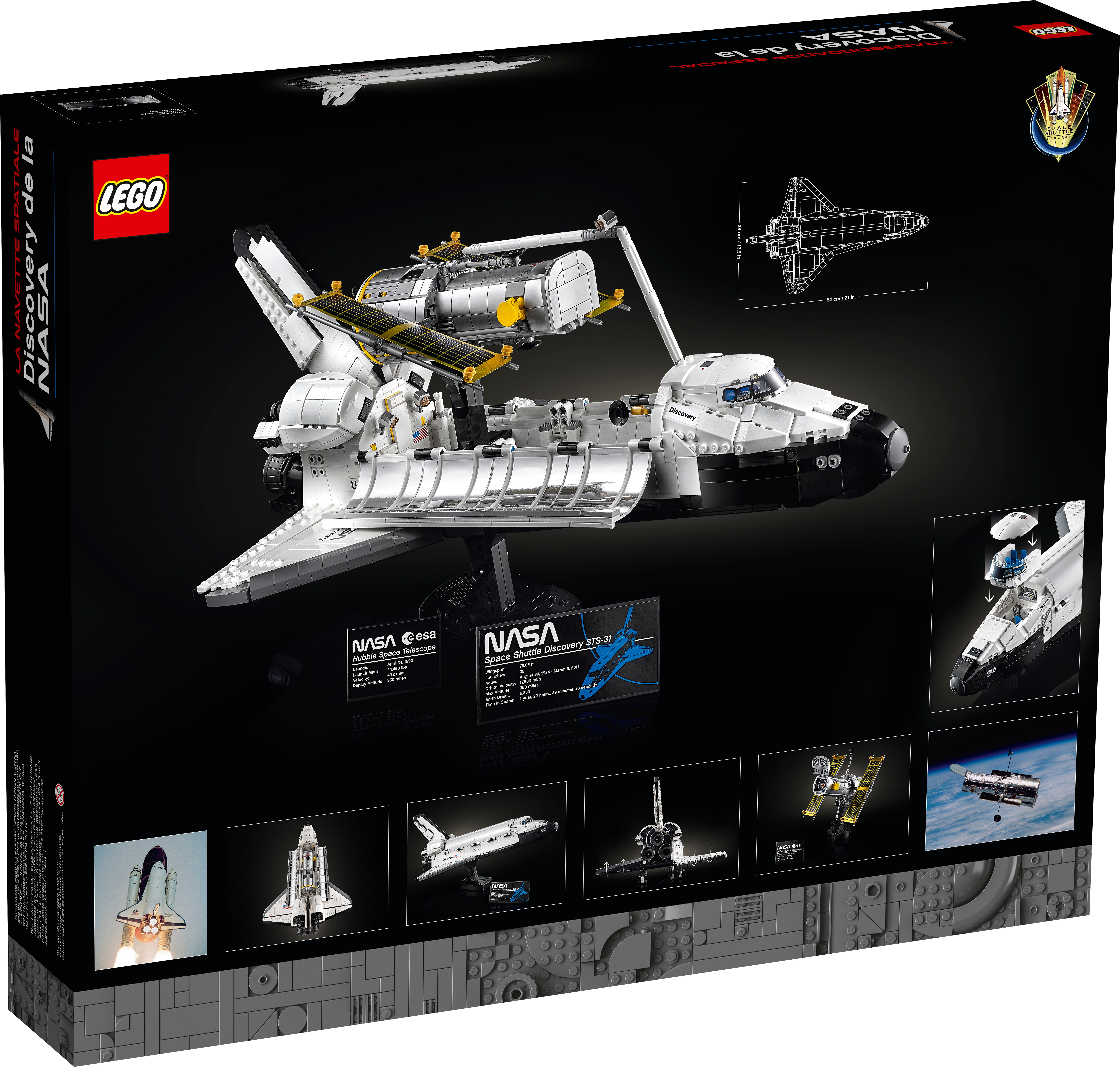 NASA Space Shuttle Discovery 10283, LEGO Creator Expert