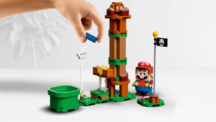 Collectible LEGO Super Mario Character Packs - Series 5: Mystery Buildable  Figures for Interactive Play with Starter Course | Gift Toy for Kids 6+