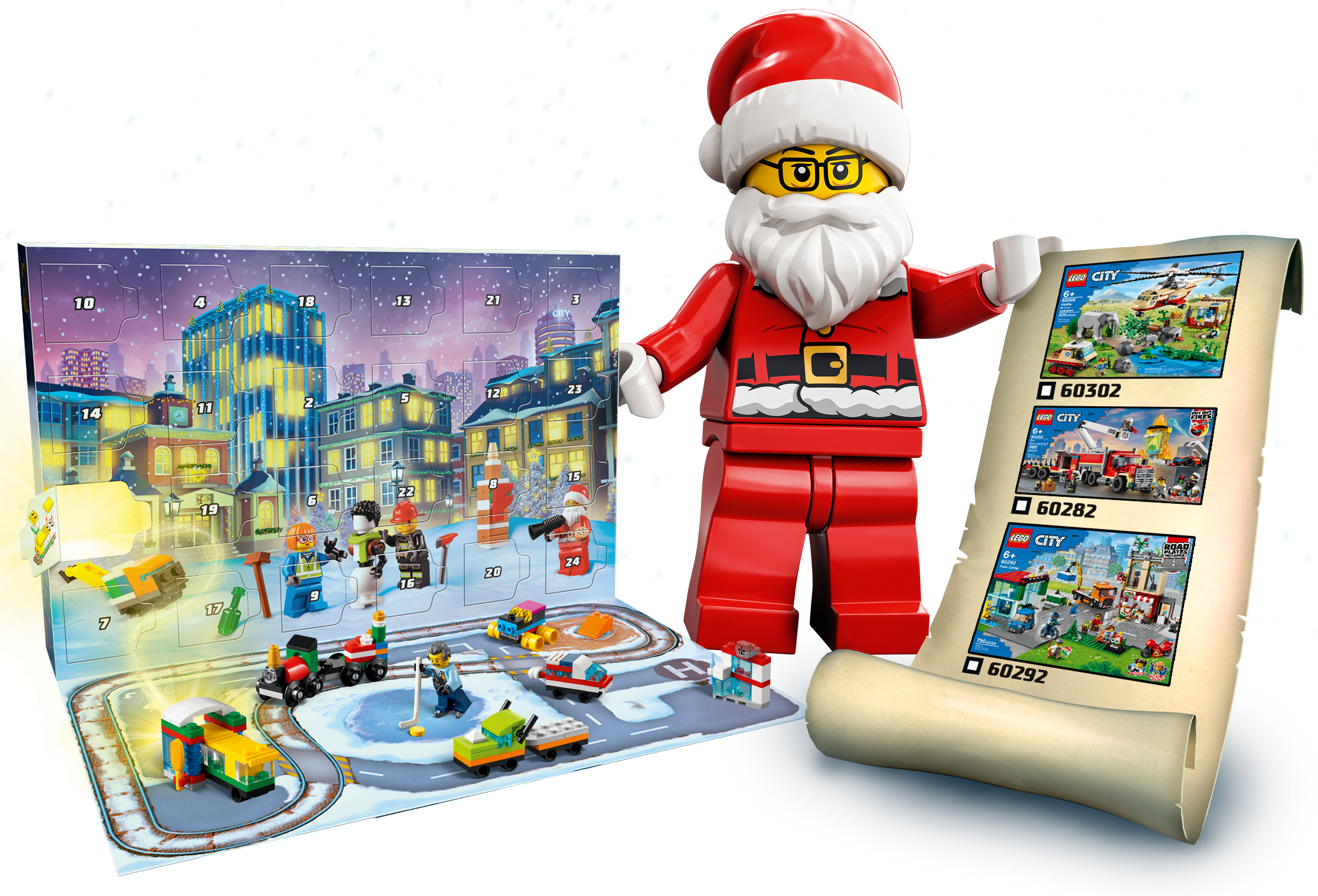 City julekalender 60303 | | Officiel LEGO® Shop