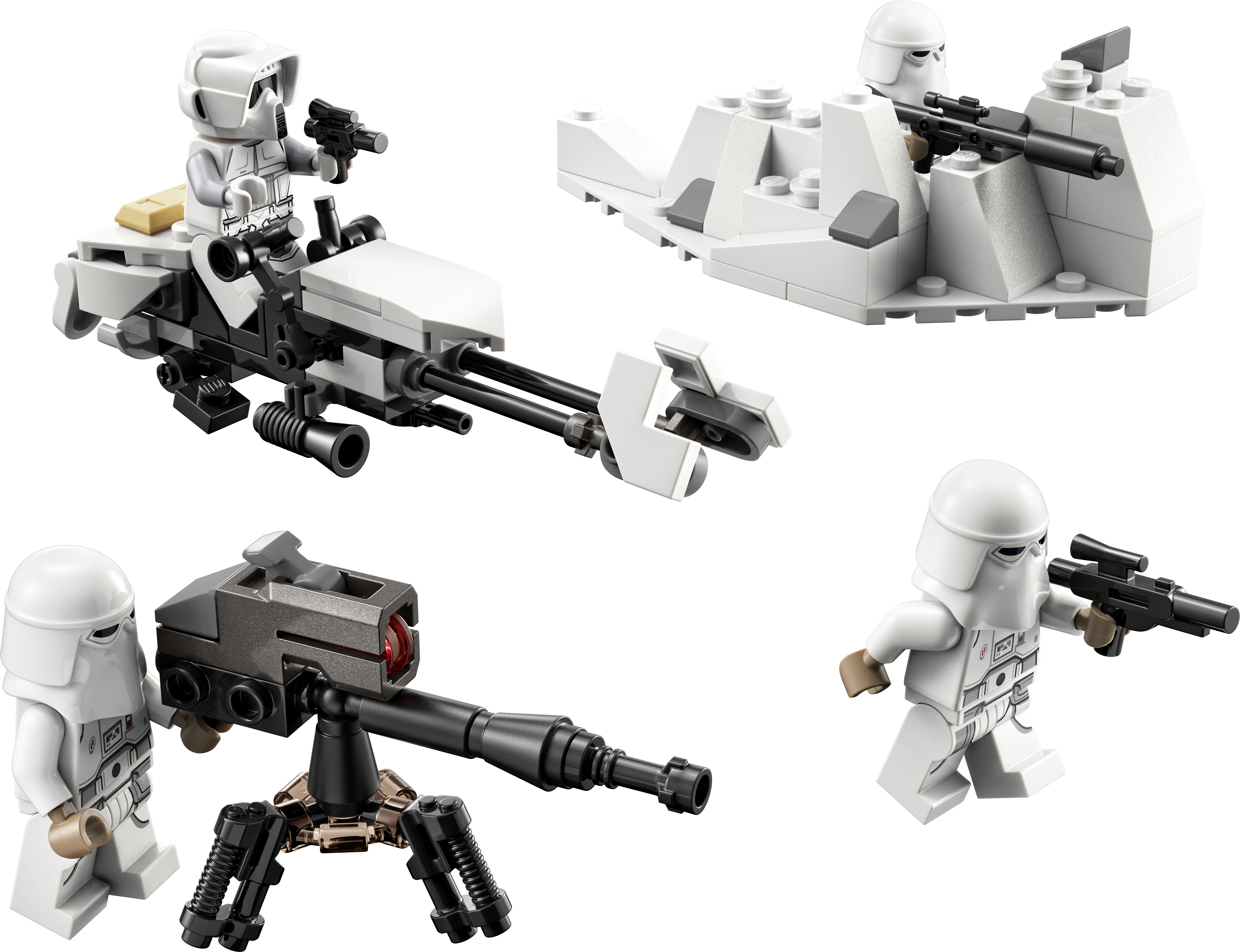 Pack Soldados de las Nieves 75320 | Star Wars™ | Oficial LEGO® Shop ES