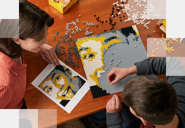 LEGO Mosaic Maker disponibile in Italia: create un quadro LEGO da una  vostra foto!