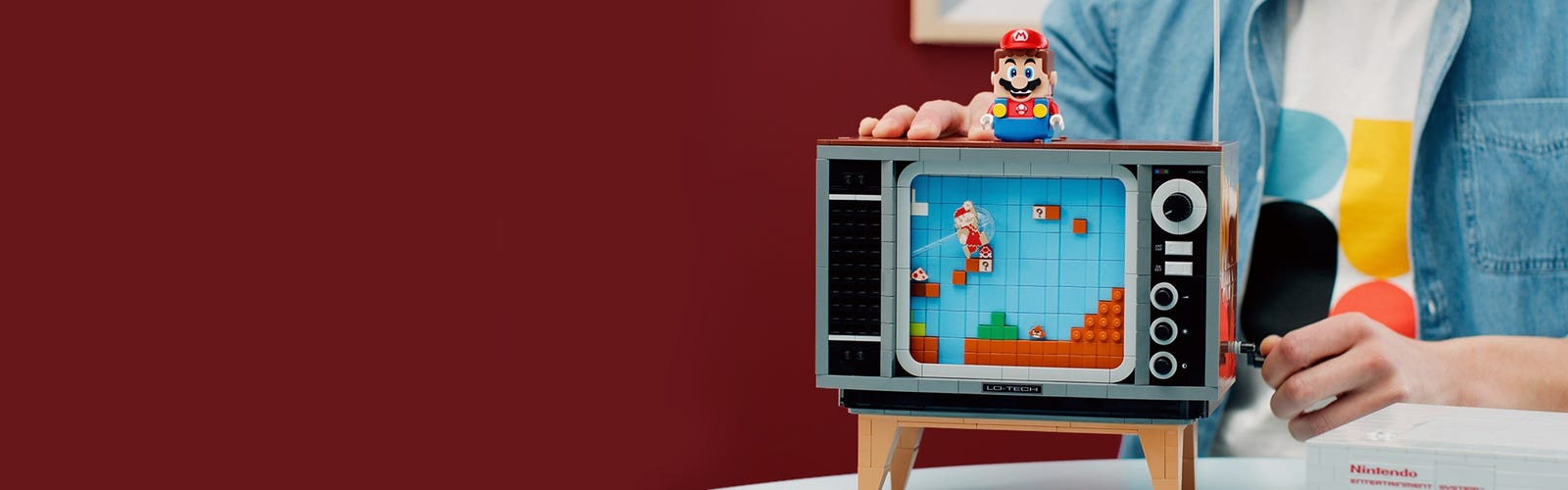 Nintendo x LEGO NES Console Details