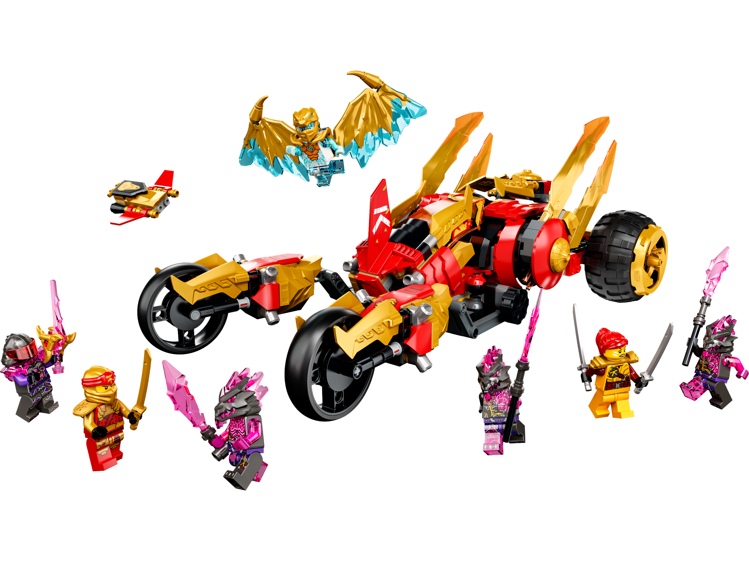 Golden Dragon Raider 71773 | NINJAGO® | Buy online at the LEGO® Shop PL