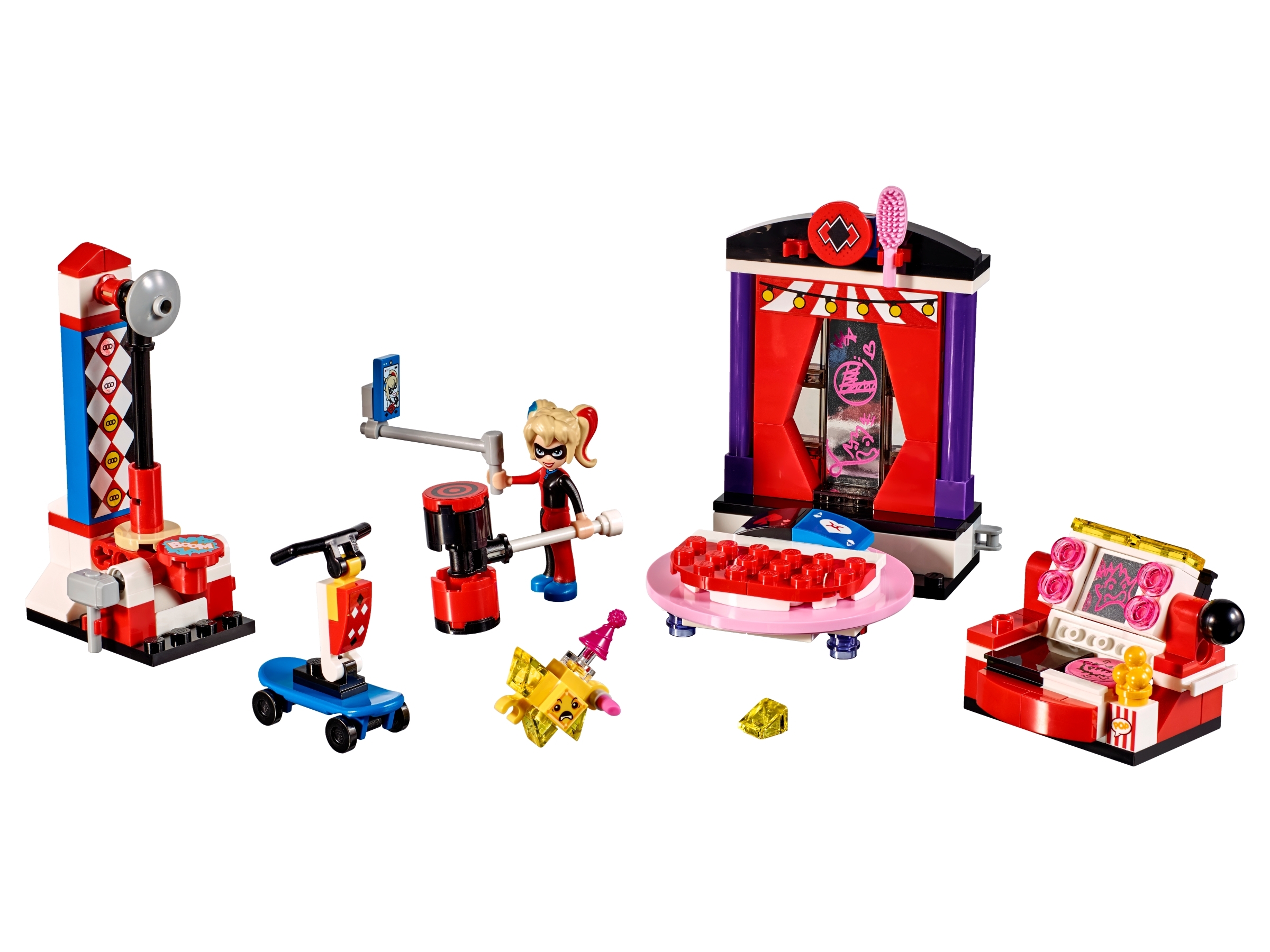 Harley Quinn Batgirl Supergirl Joker Storm X-Man DC Super Hero Barbie kids  toys Imaginext Lego 