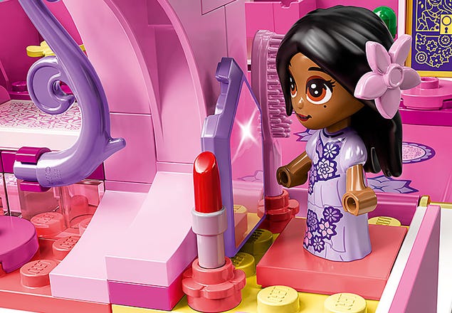 LEGO 43201 Disney Princess La Porte Magique d'Isabela, Pour Enfants +5 Ans,  Ensemble Du Film Encanto, Jouet De Construction