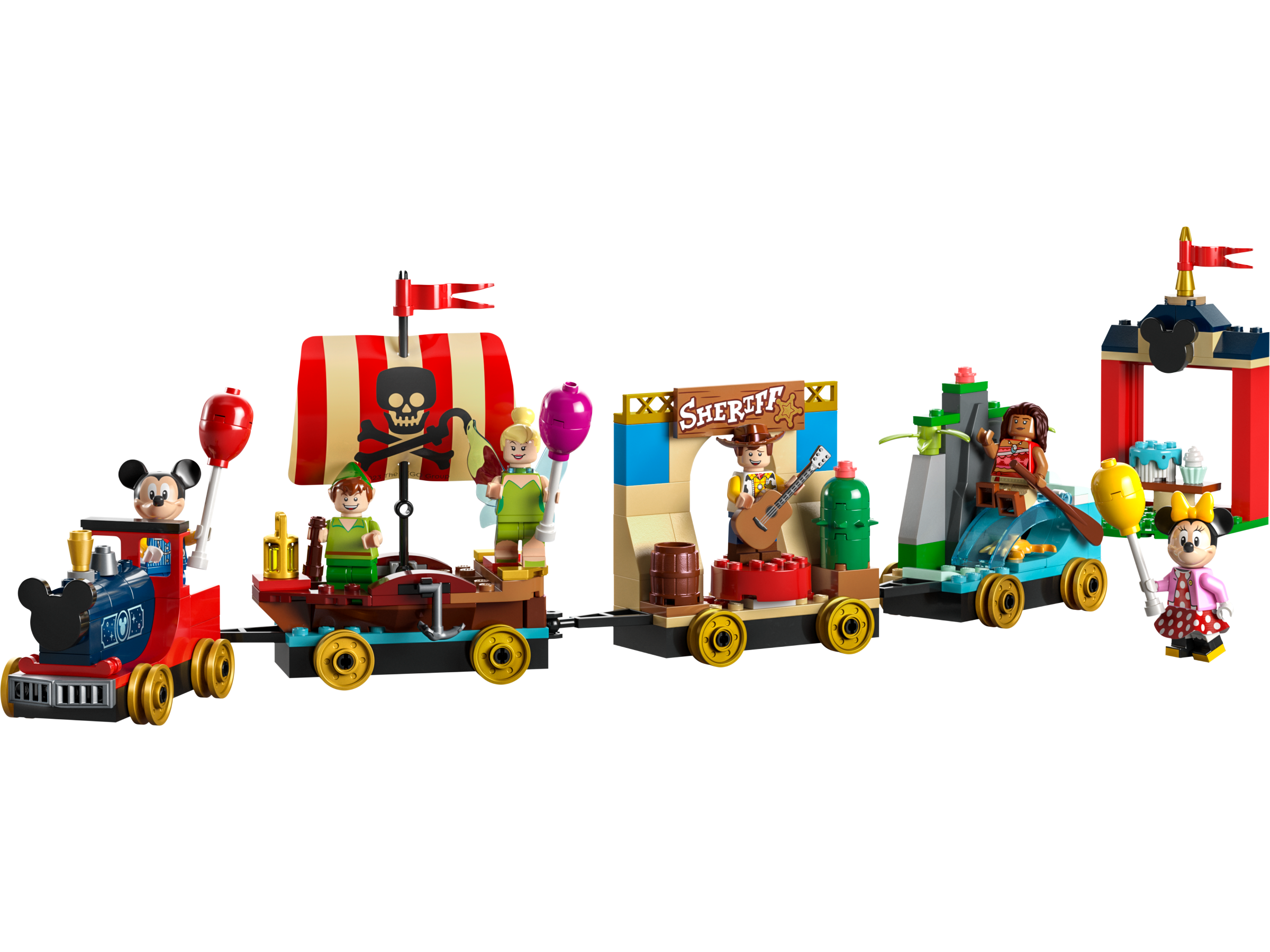 LEGO Disney 100 Disney Celebration Train (43212) & the Up House