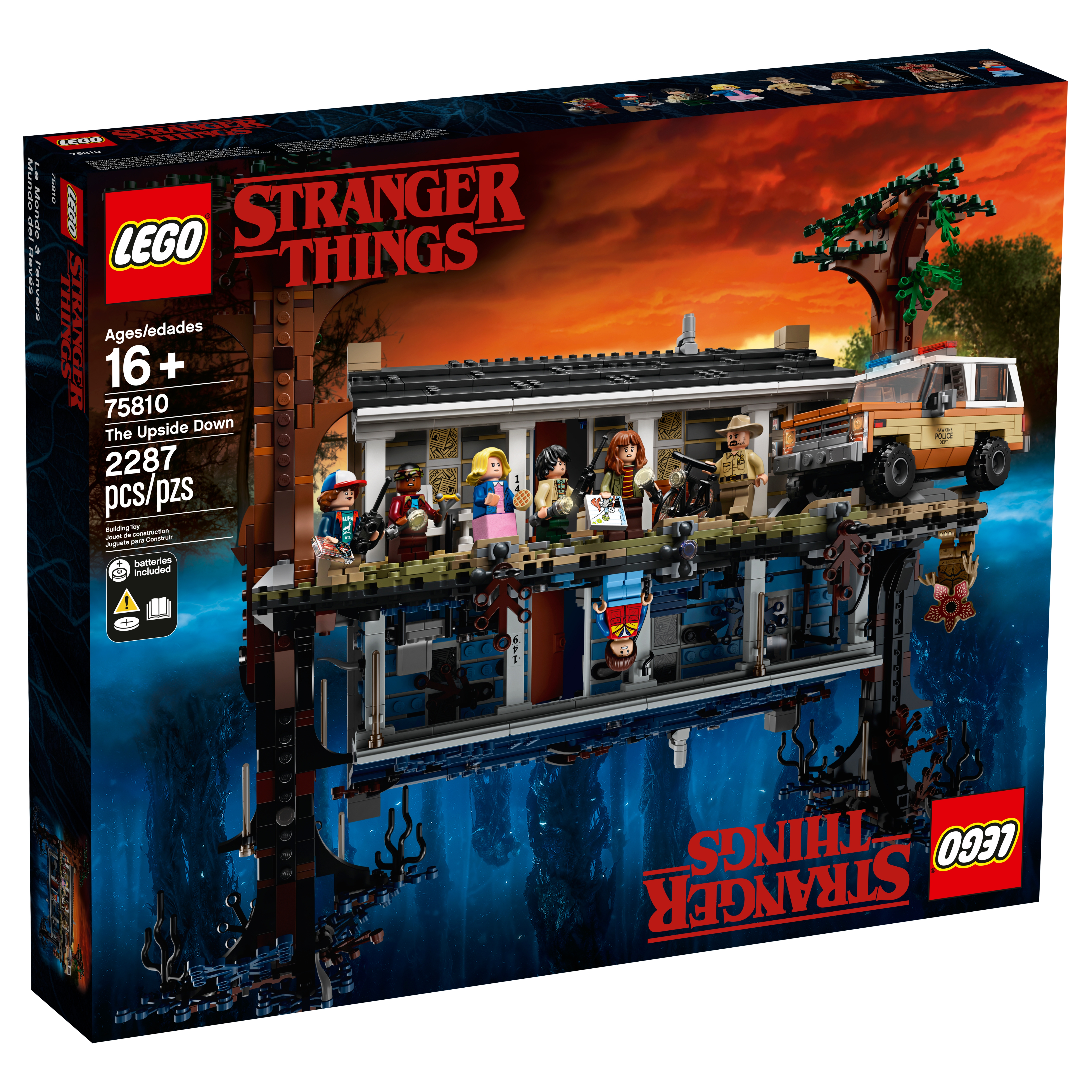 The Upside Down 75810 | Stranger Things | Buy online at the