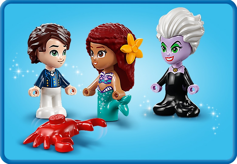 Little mermaid lego online book