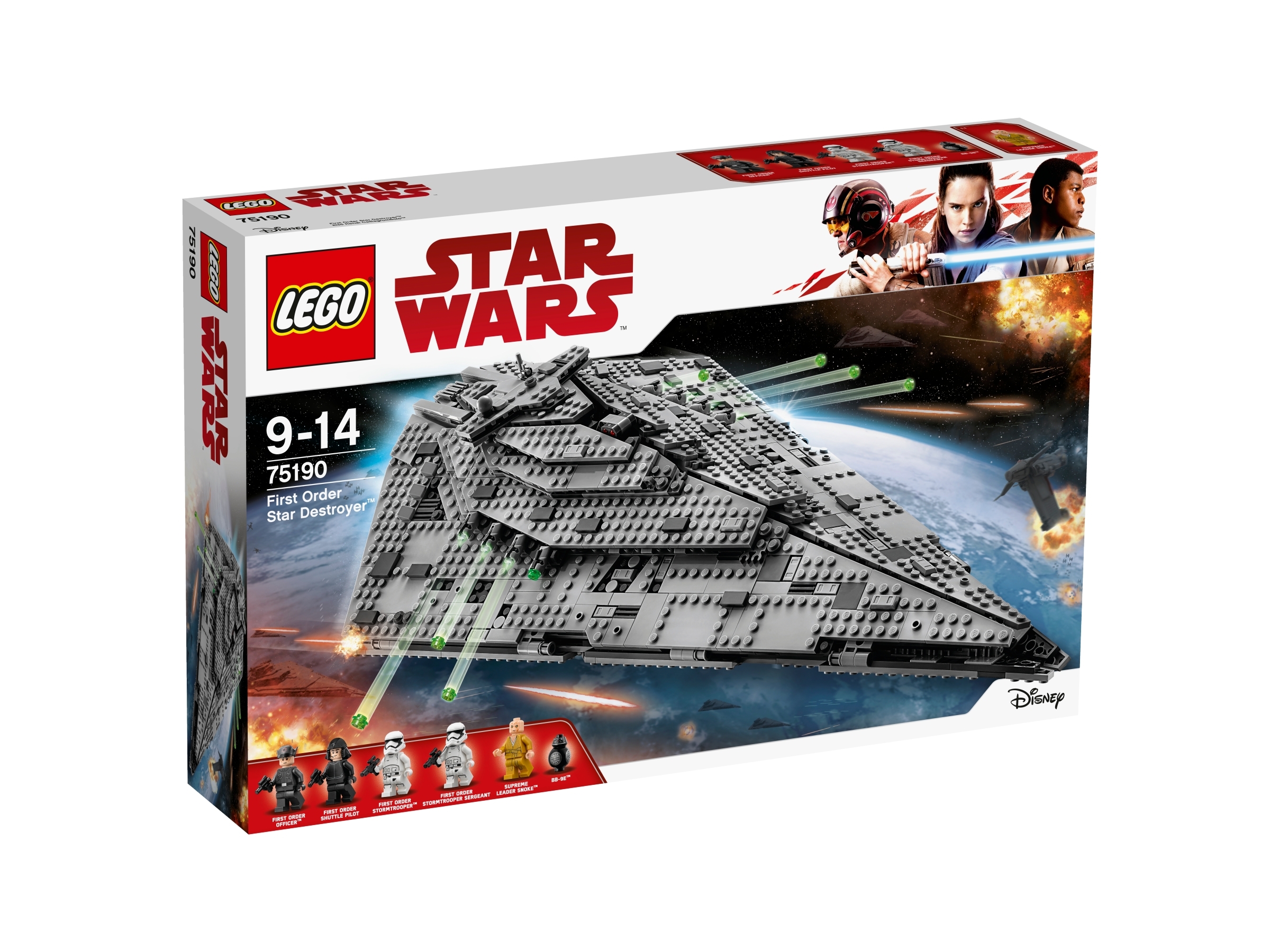 In hoeveelheid capaciteit Geest First Order Star Destroyer™ 75190 | Star Wars™ | Buy online at the Official  LEGO® Shop US