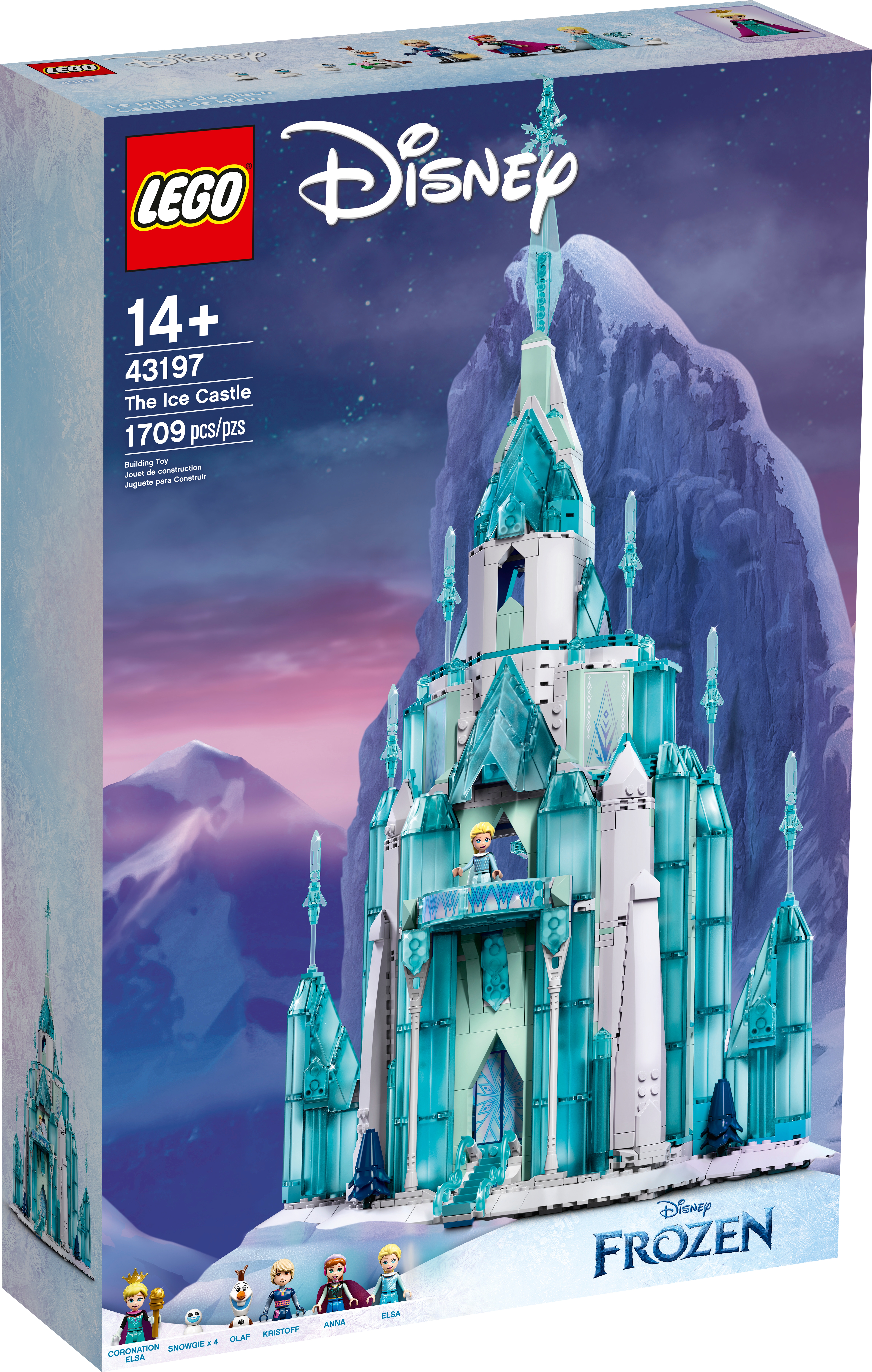 Castello di ghiaccio LEGO Frozen 43197 - Il castello di Elsa