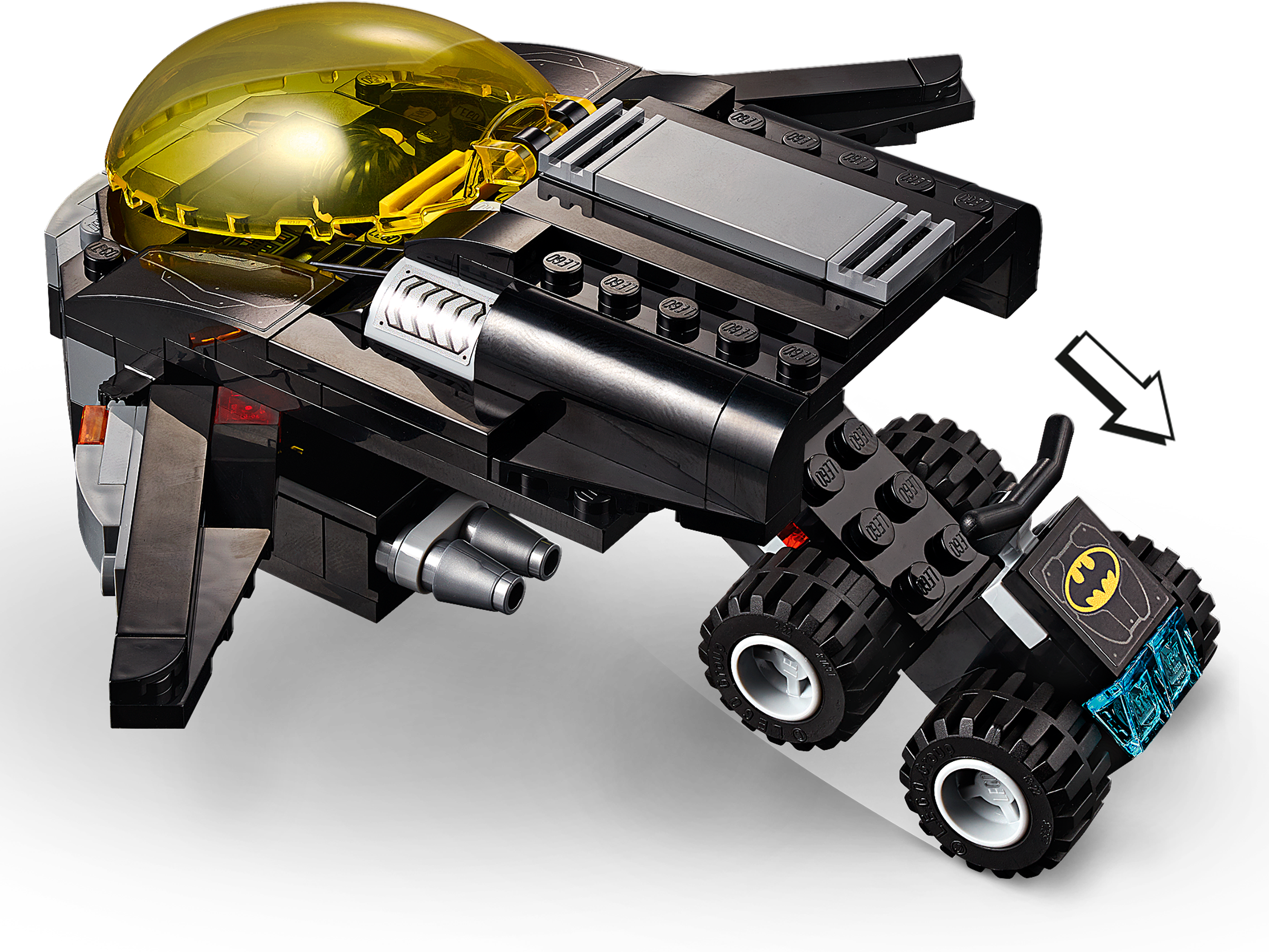 LEGO 76160 DC Mobile Bat Base Toy Building Kit