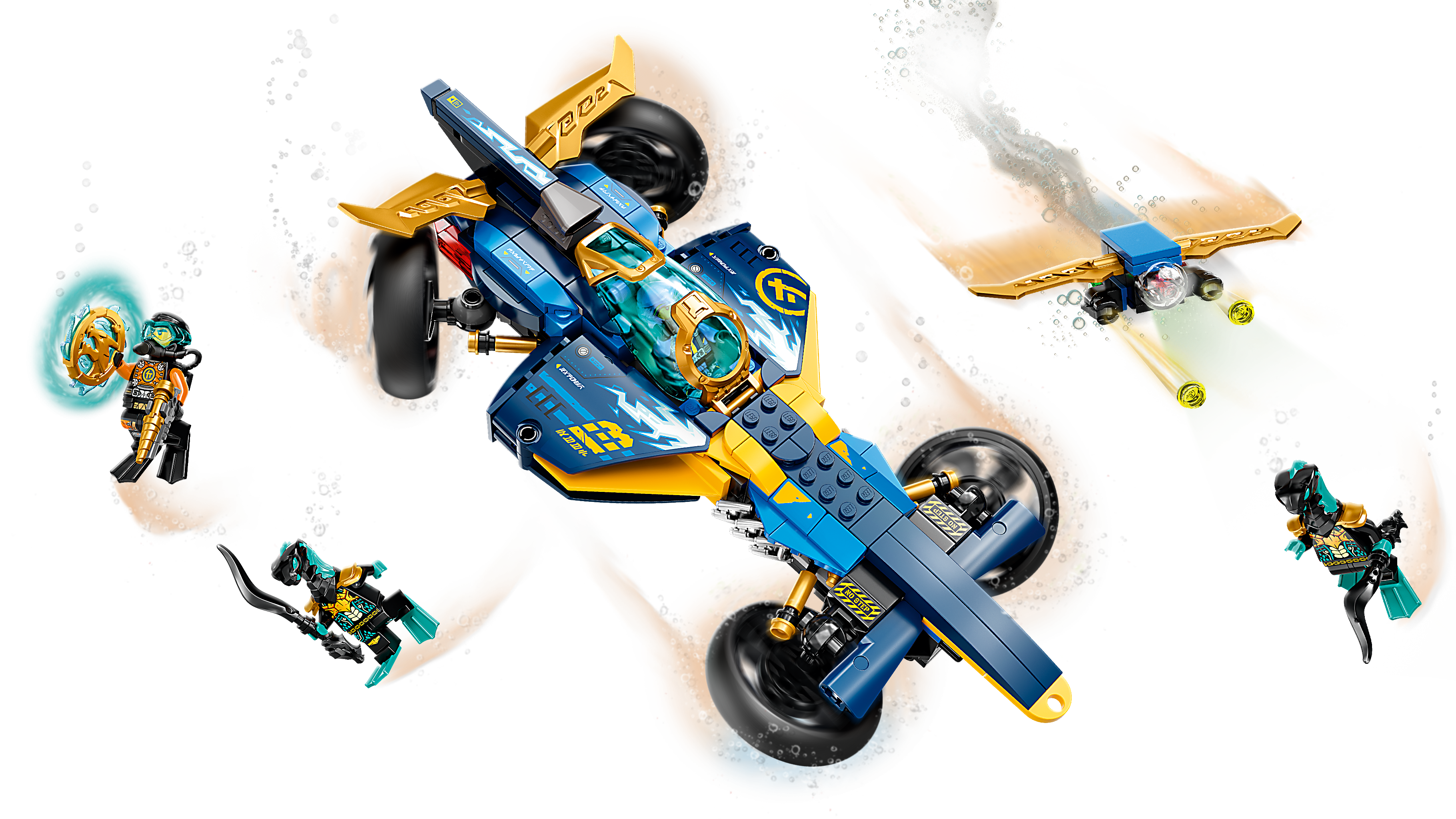 Ninja Sub Speeder 71752 | NINJAGO® | Buy online at the Official LEGO® Shop  US