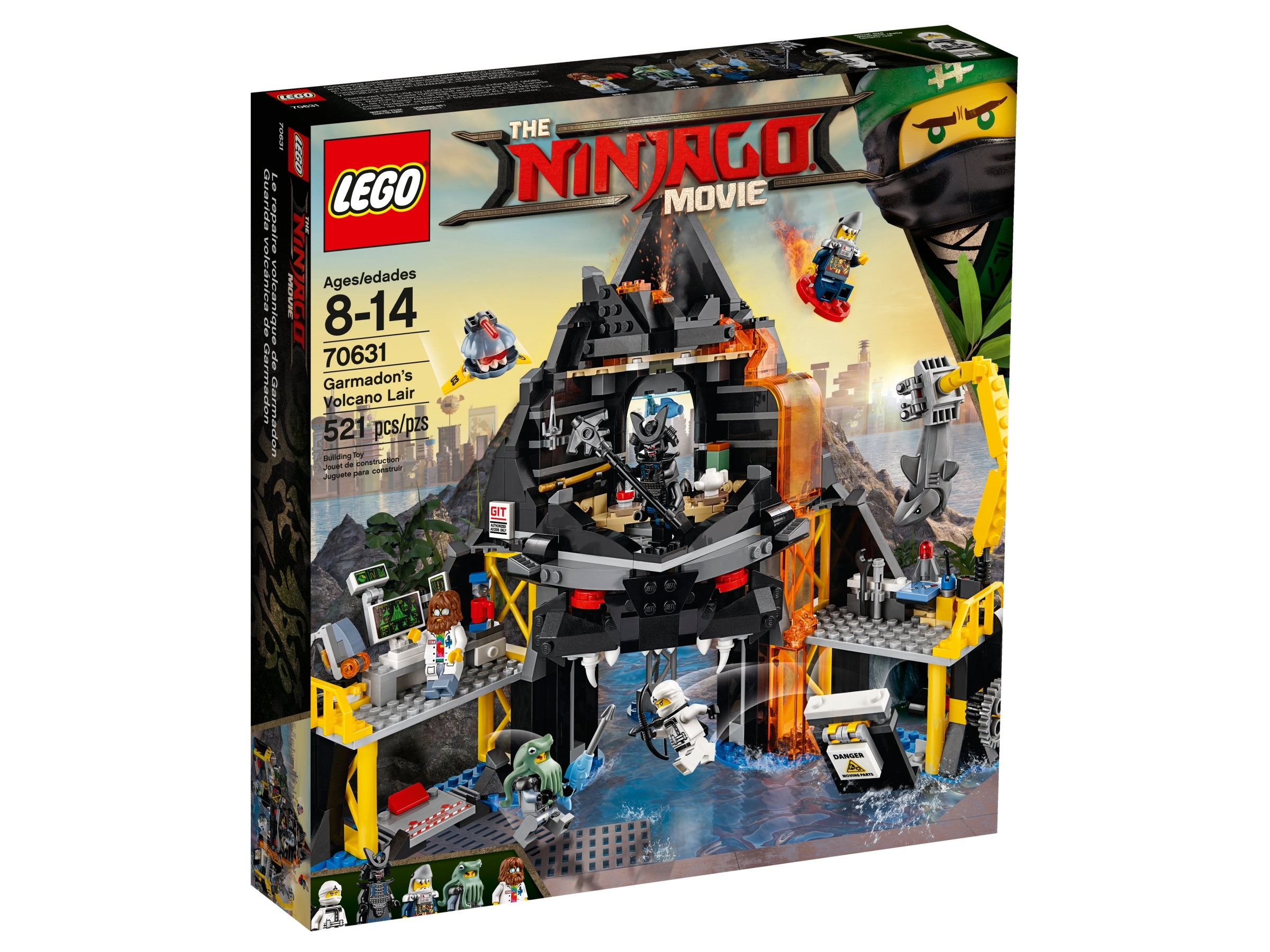 Garmadon's Volcano Lair | NINJAGO® | Buy online at the Official LEGO® Shop US