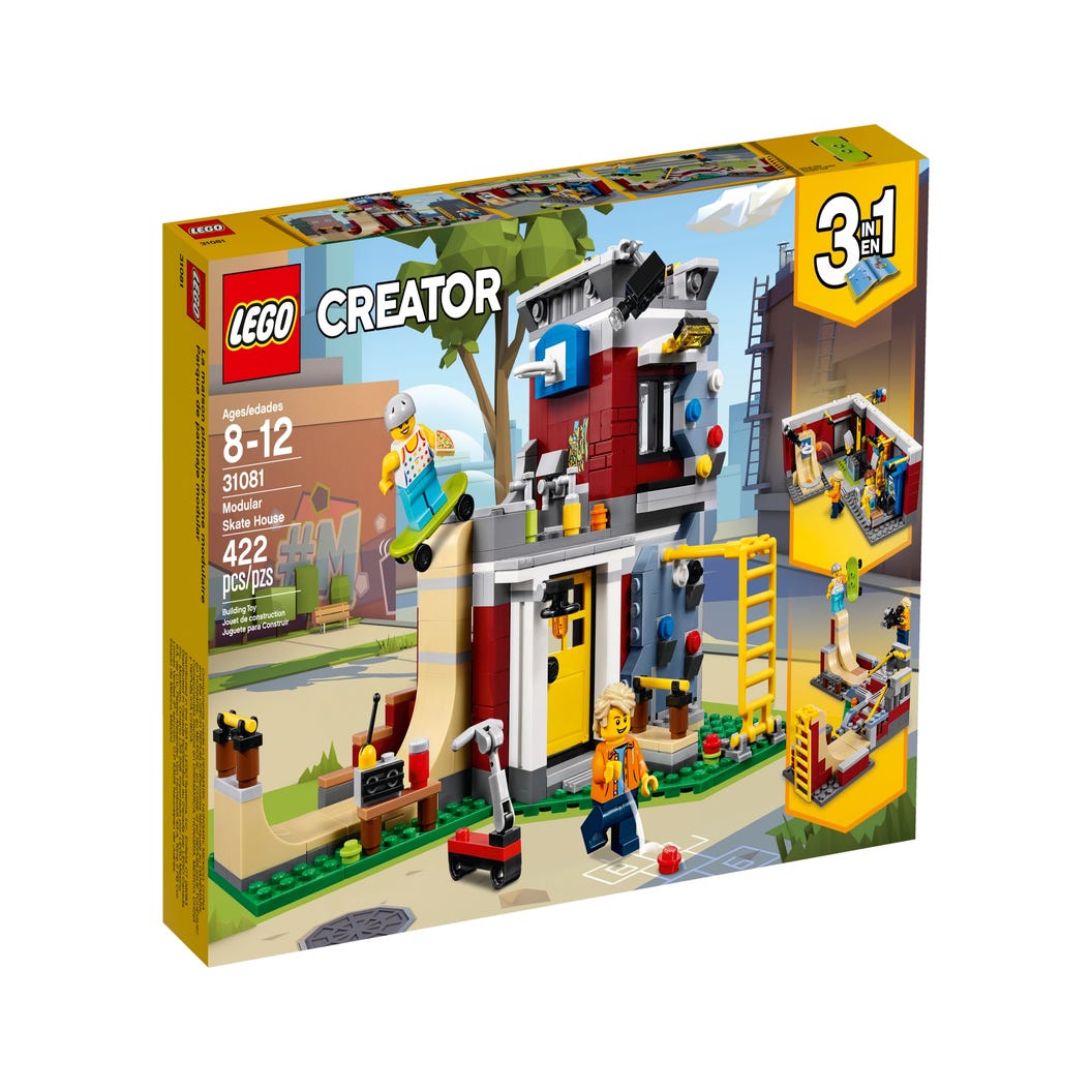 modular skate house 31081 creator 3 in 1 buy online at the official lego shop sg