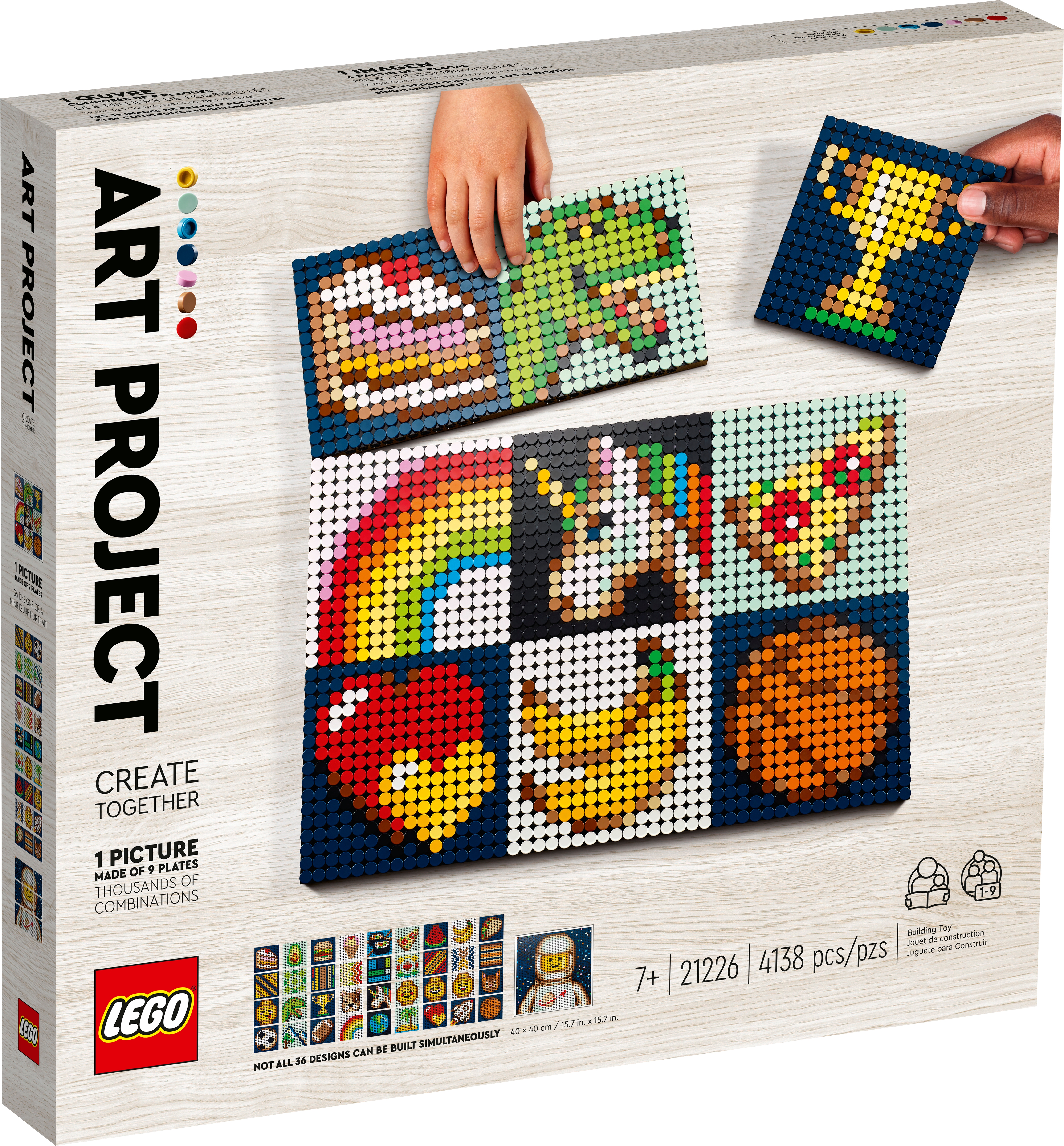 Juguetes de arte mural y sets de LEGO® Art