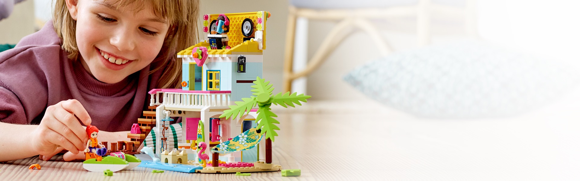 Lego friends beach online house 41428 building kit