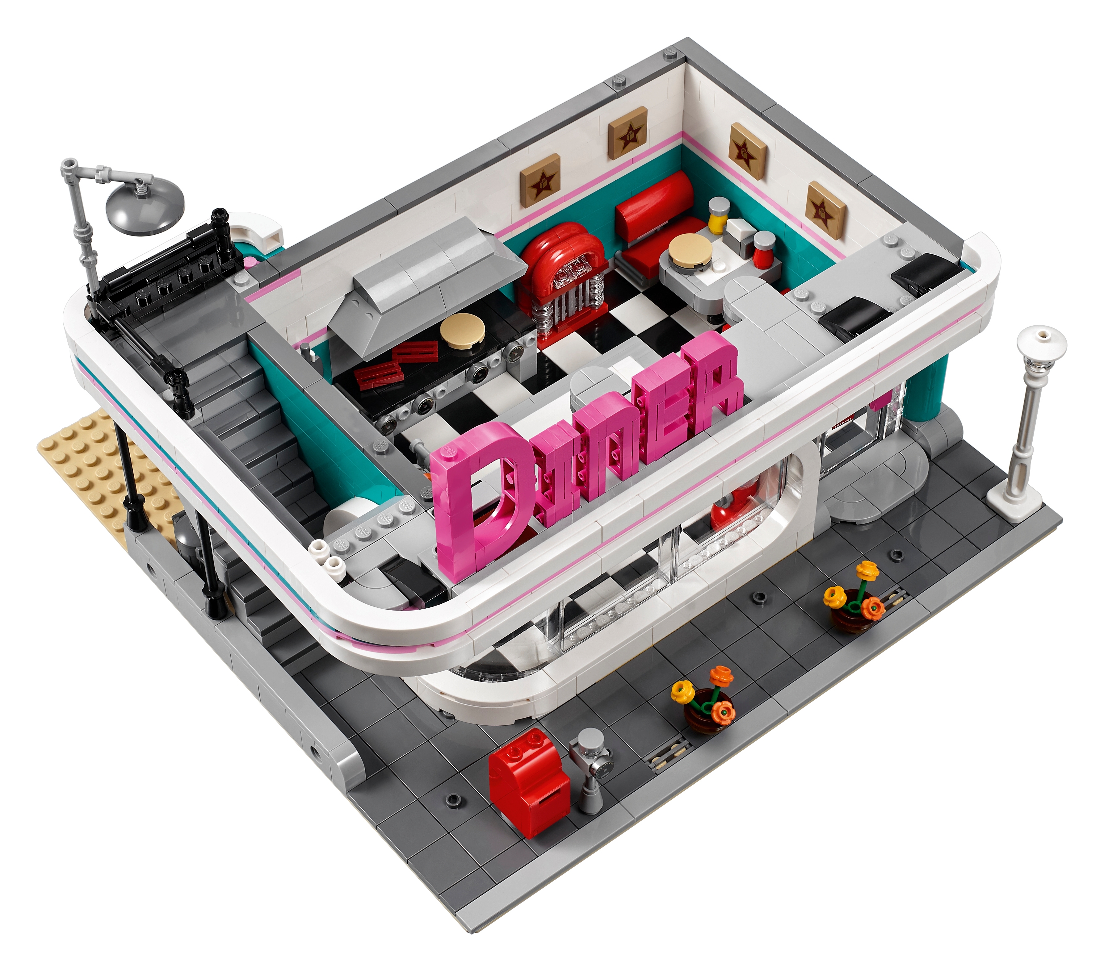 Downtown Diner 10260 | Creator Expert Buy online at the Official LEGO® Shop BE