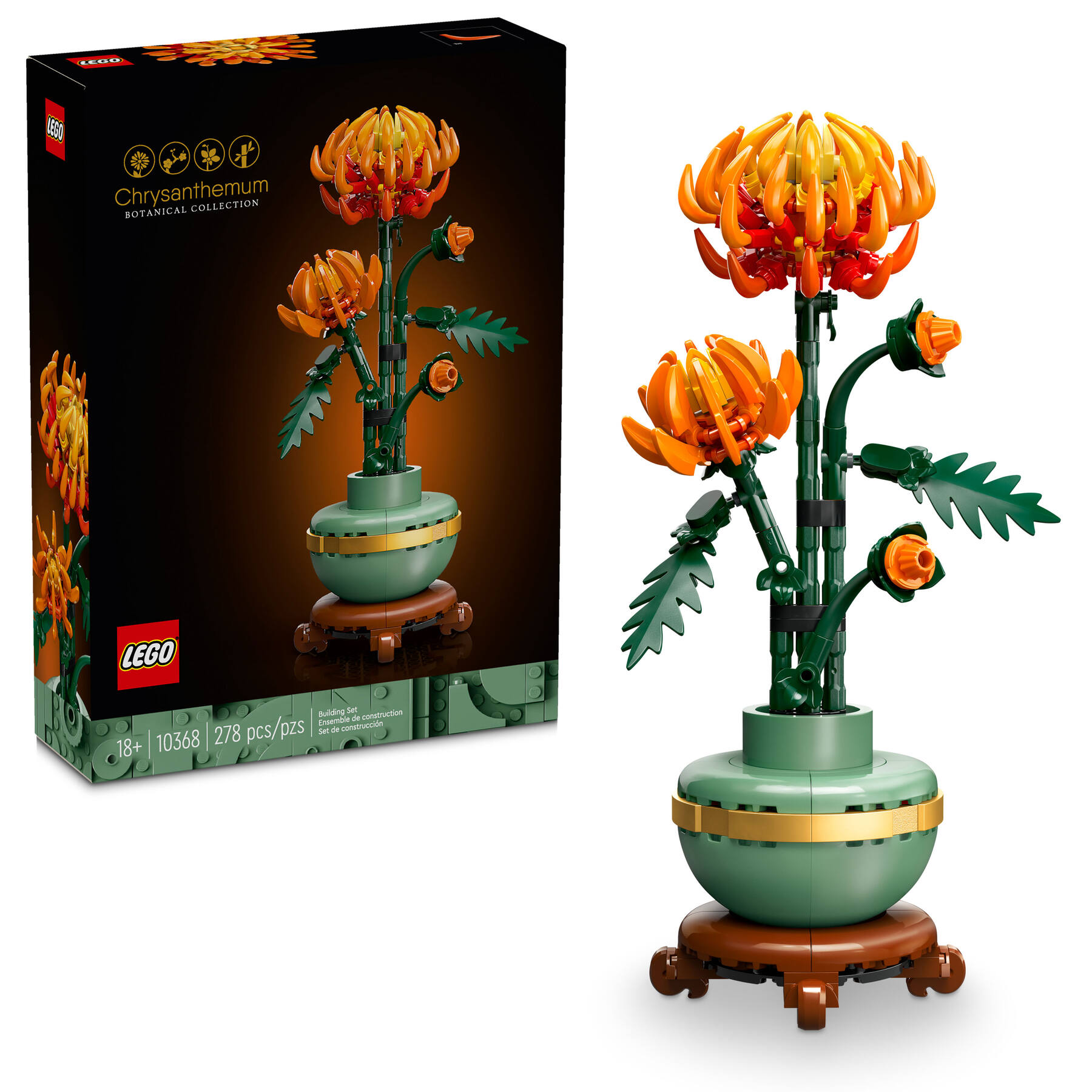 Chrysanthemum 10368 The Botanical Collection Buy online at the Official LEGO Shop US