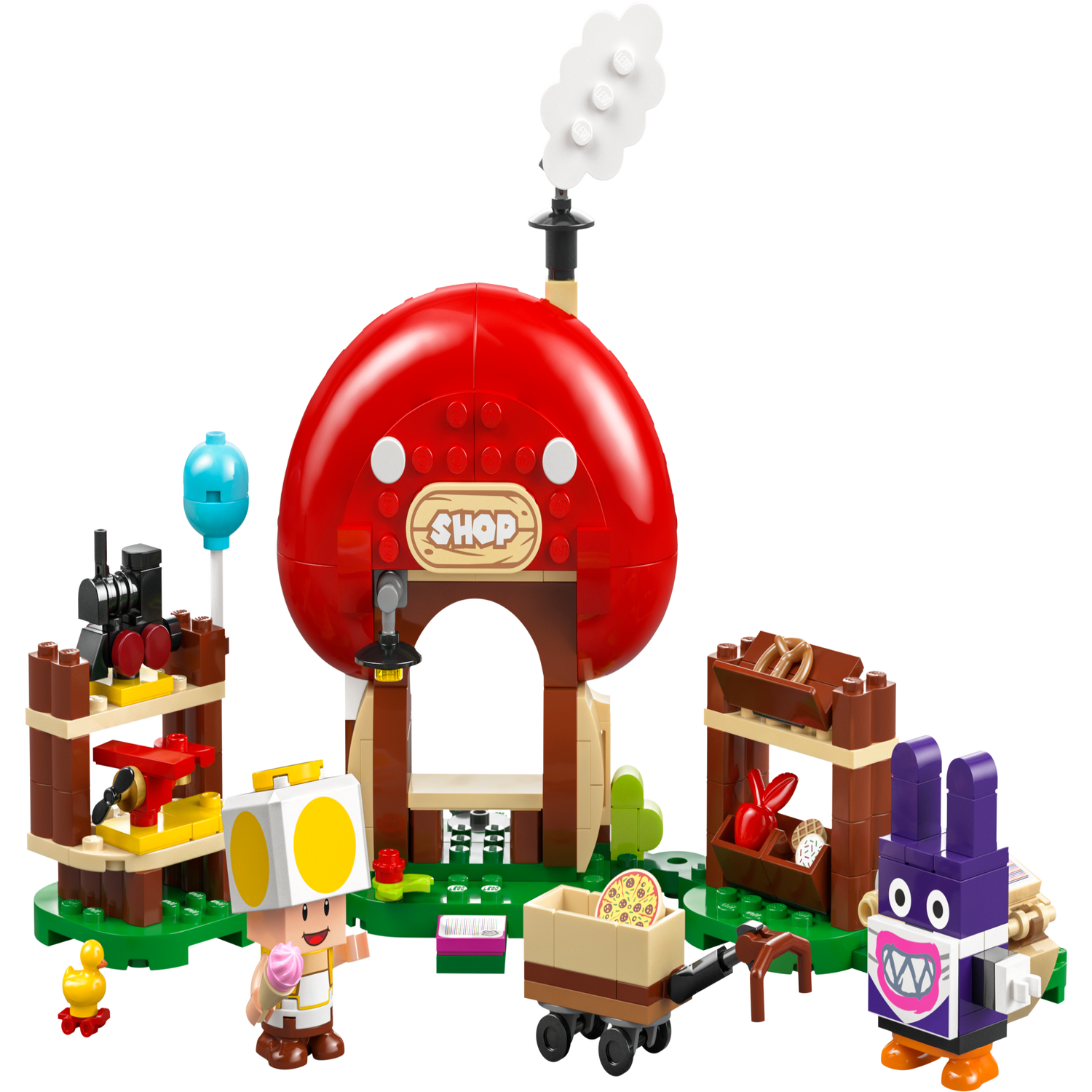 Nabbit at Toad's Shop Expansion Set 71429, LEGO® Super Mario™