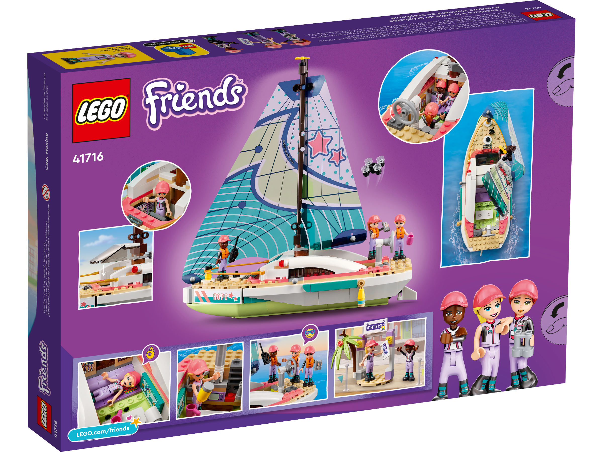 Stephanie's Sailing Adventure 41716 Friends | online the Official LEGO® Shop US