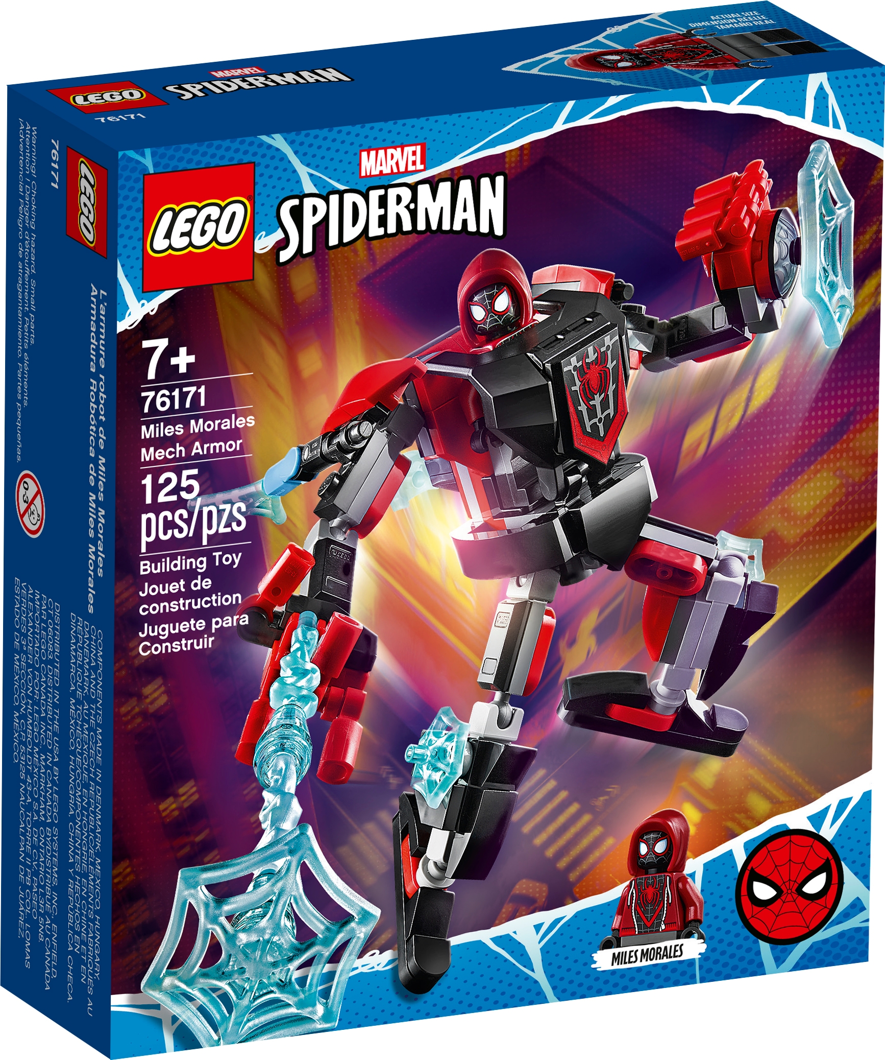 Miles Morales Mech Armor 76171 | Spider-Man | Buy online at the LEGO® Shop US