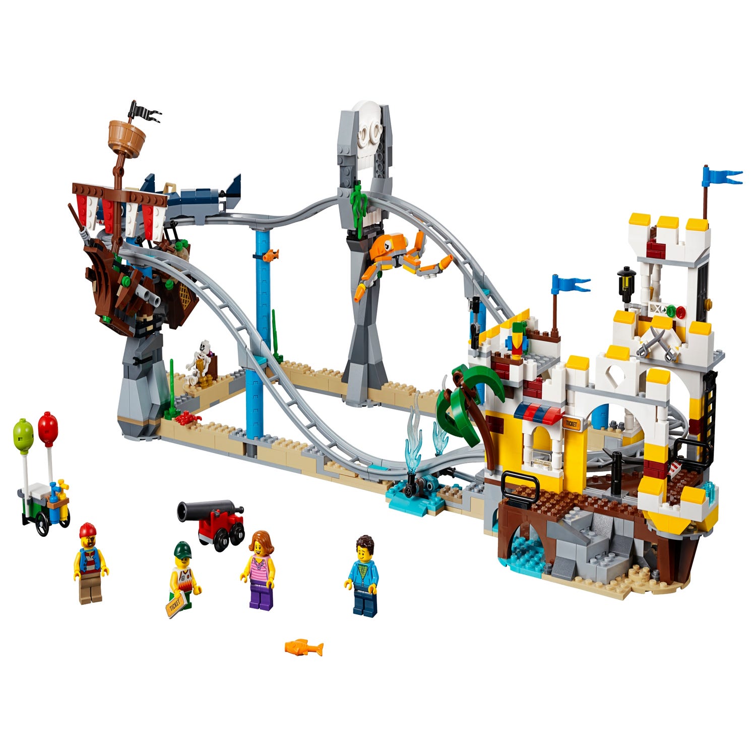 Lego City Roller Coaster | escapeauthority.com