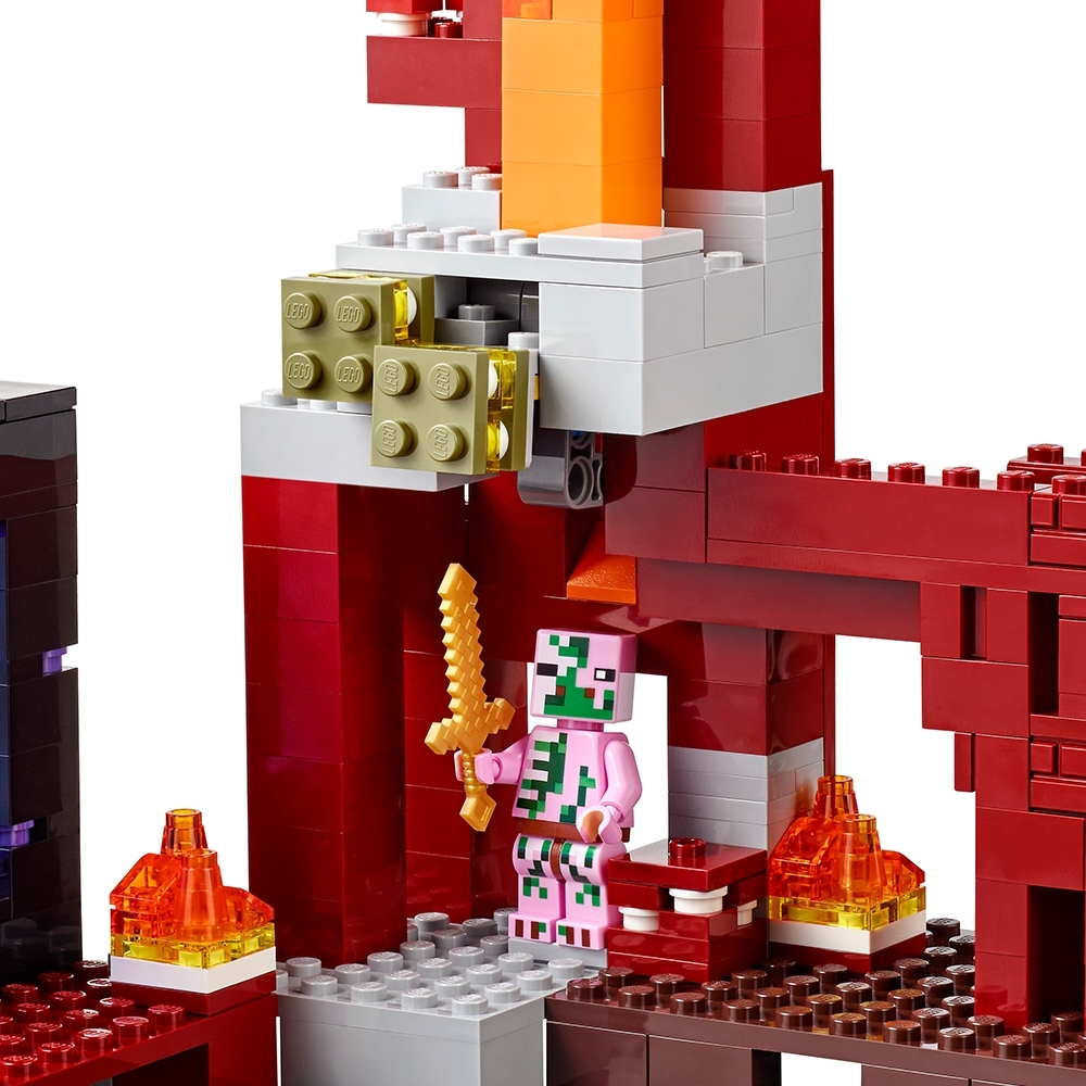 The Nether Fortress Minecraft Buy Online At The Official Lego Shop Us