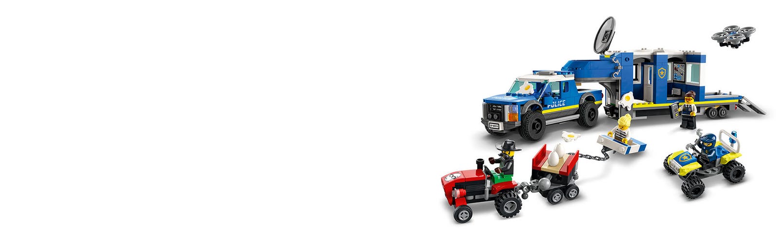LEGO® City - Le camion de commandement de pompiers - Brault