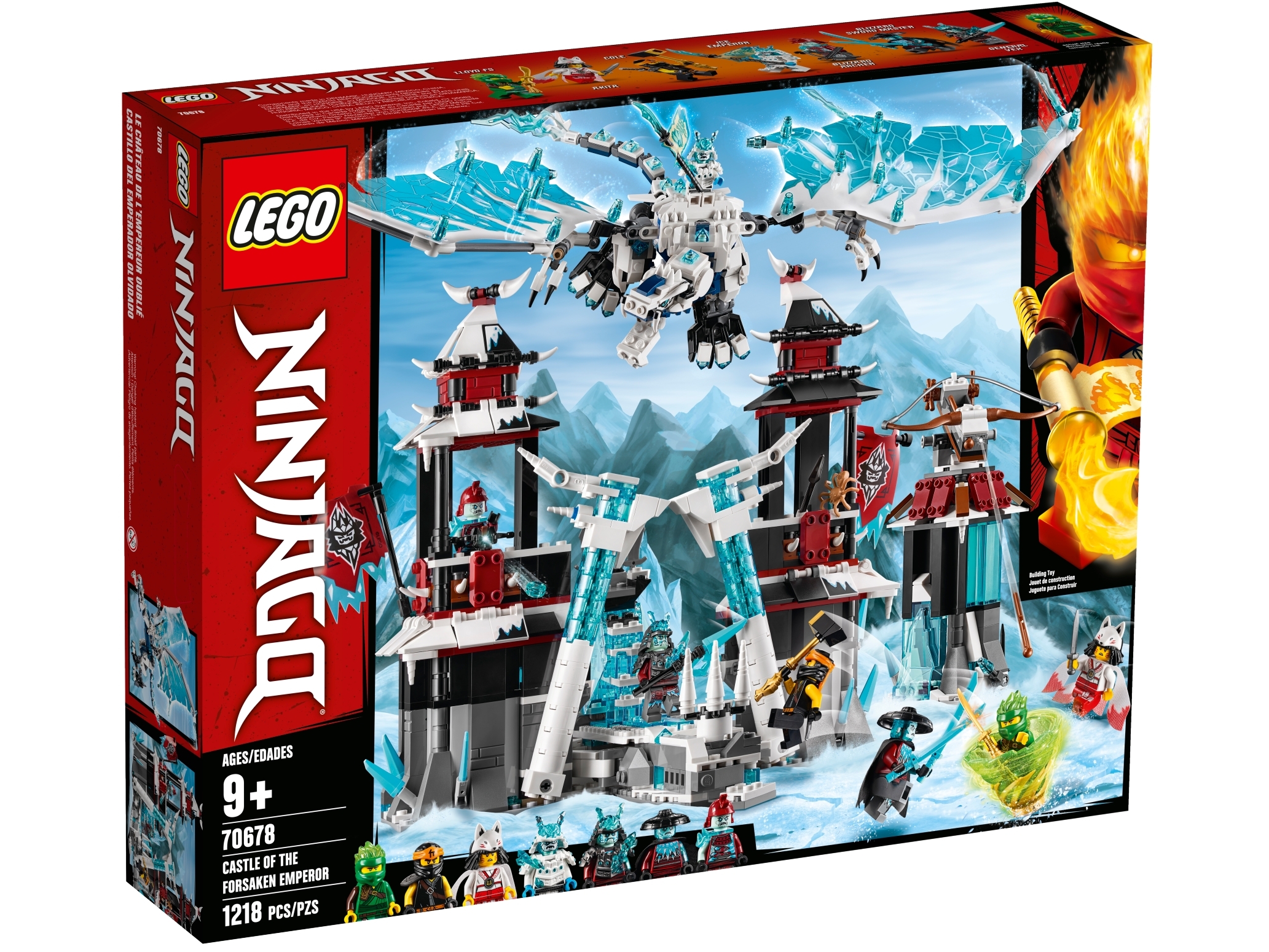 Castle of the Forsaken Emperor 70678 | NINJAGO® | Buy online at the  Official LEGO® Shop US