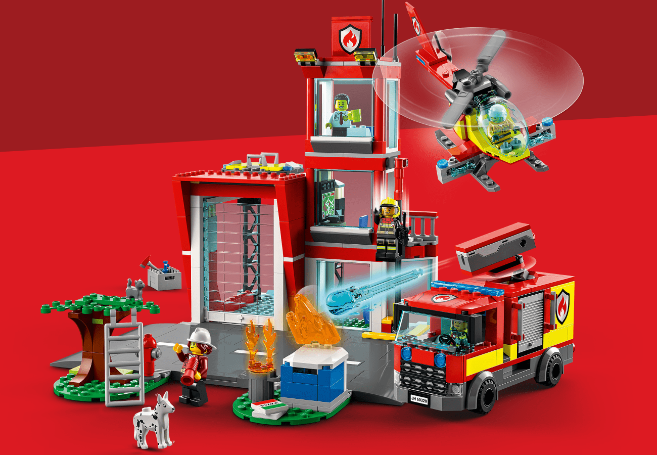 fireman lego set