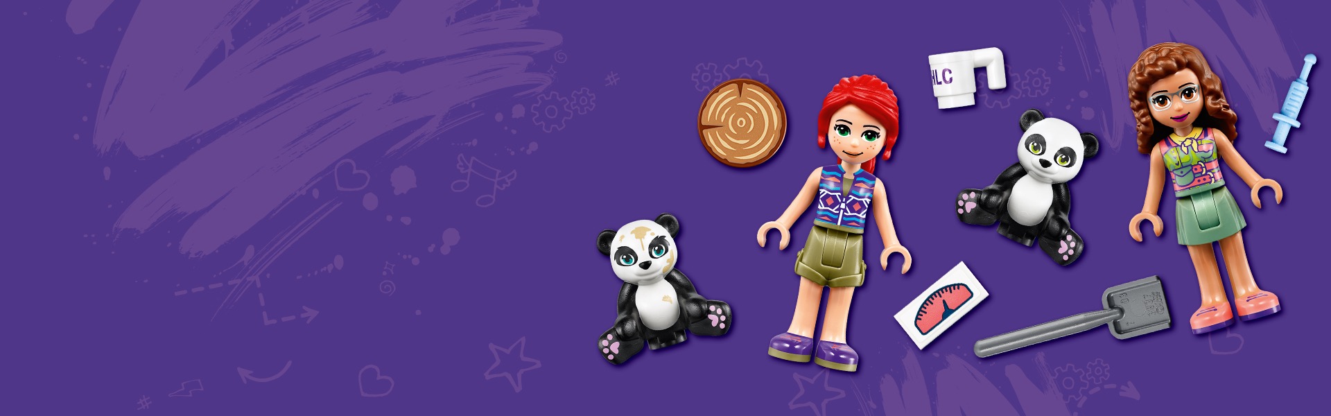 Panda jungle lego discount friends