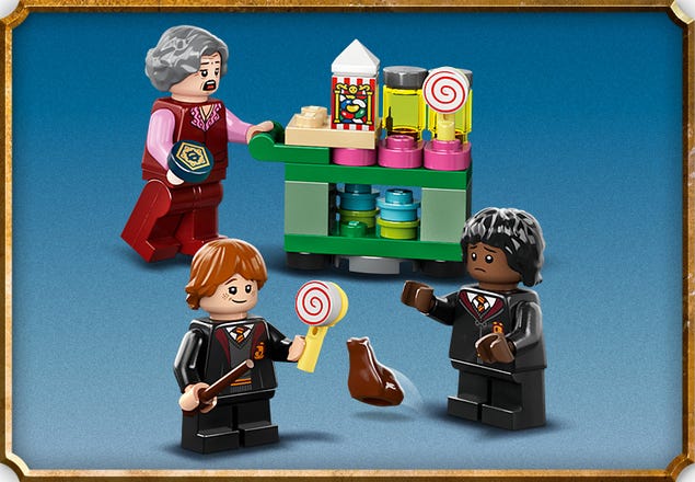 LEGO 76423 Harry Potter Hogwarts Express & Hogsmeade Station Conjunto de  Trem Novo 2023