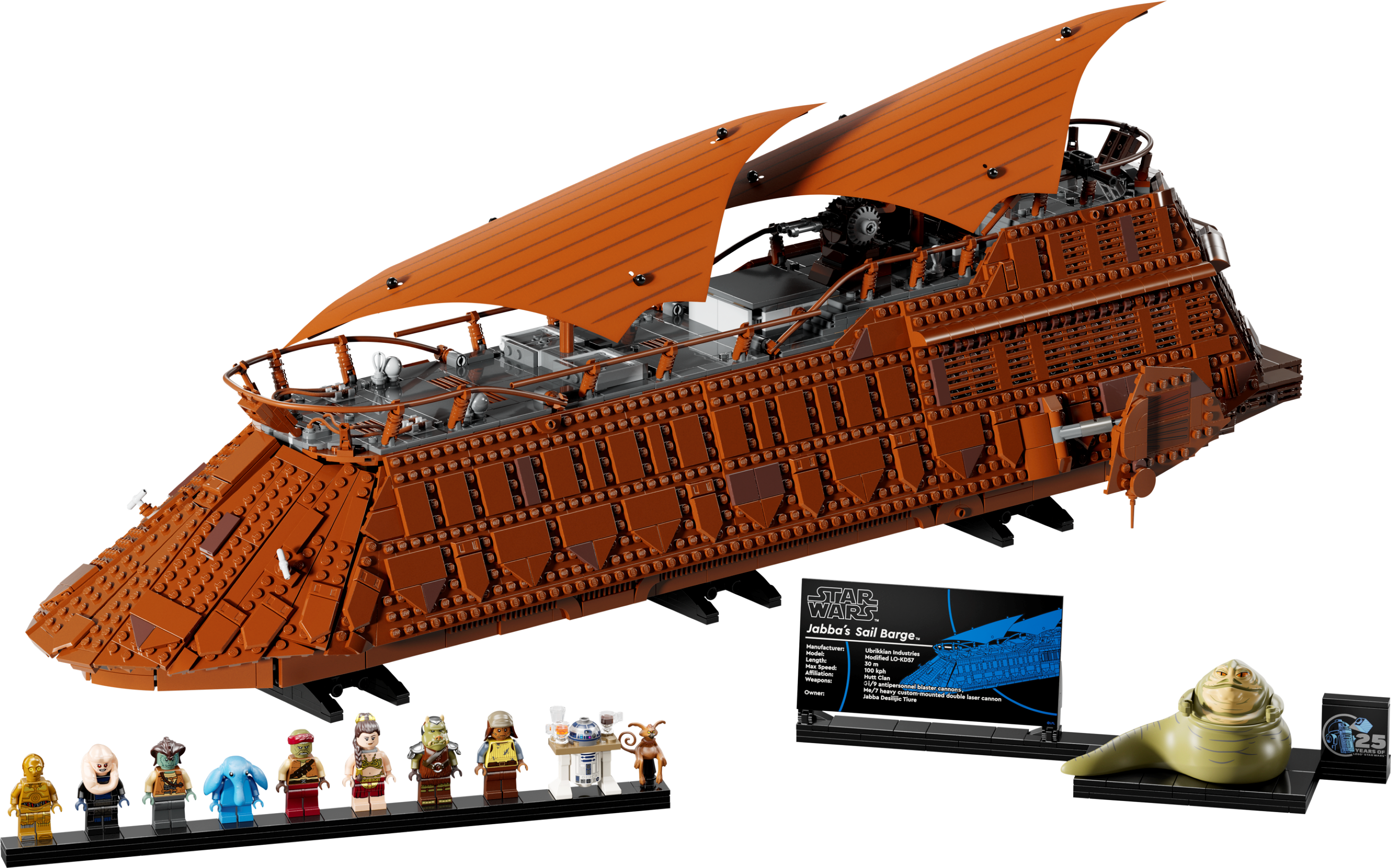 Lego star wars brown ship on sale