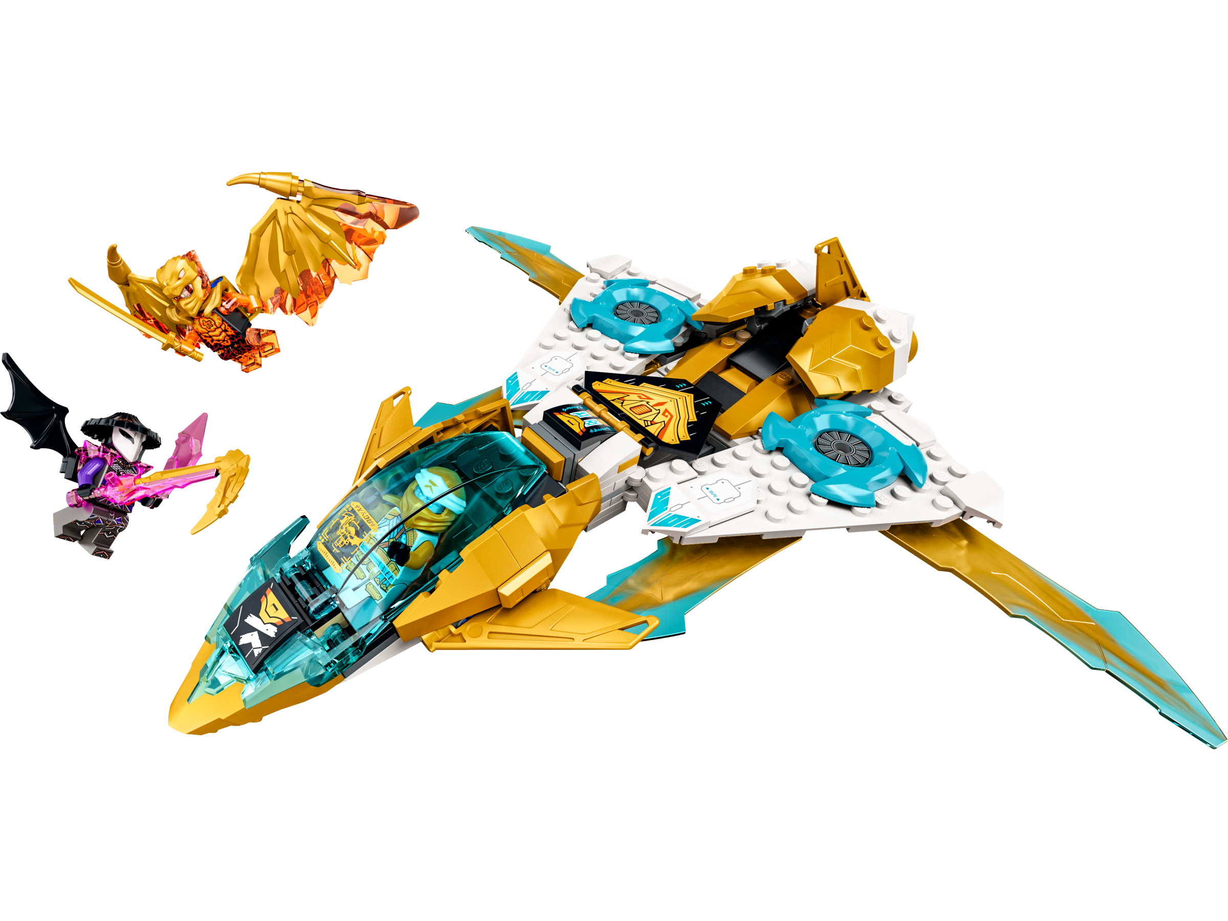 Zane's Golden Dragon Jet | NINJAGO® | Buy online at the Official LEGO® Shop PL