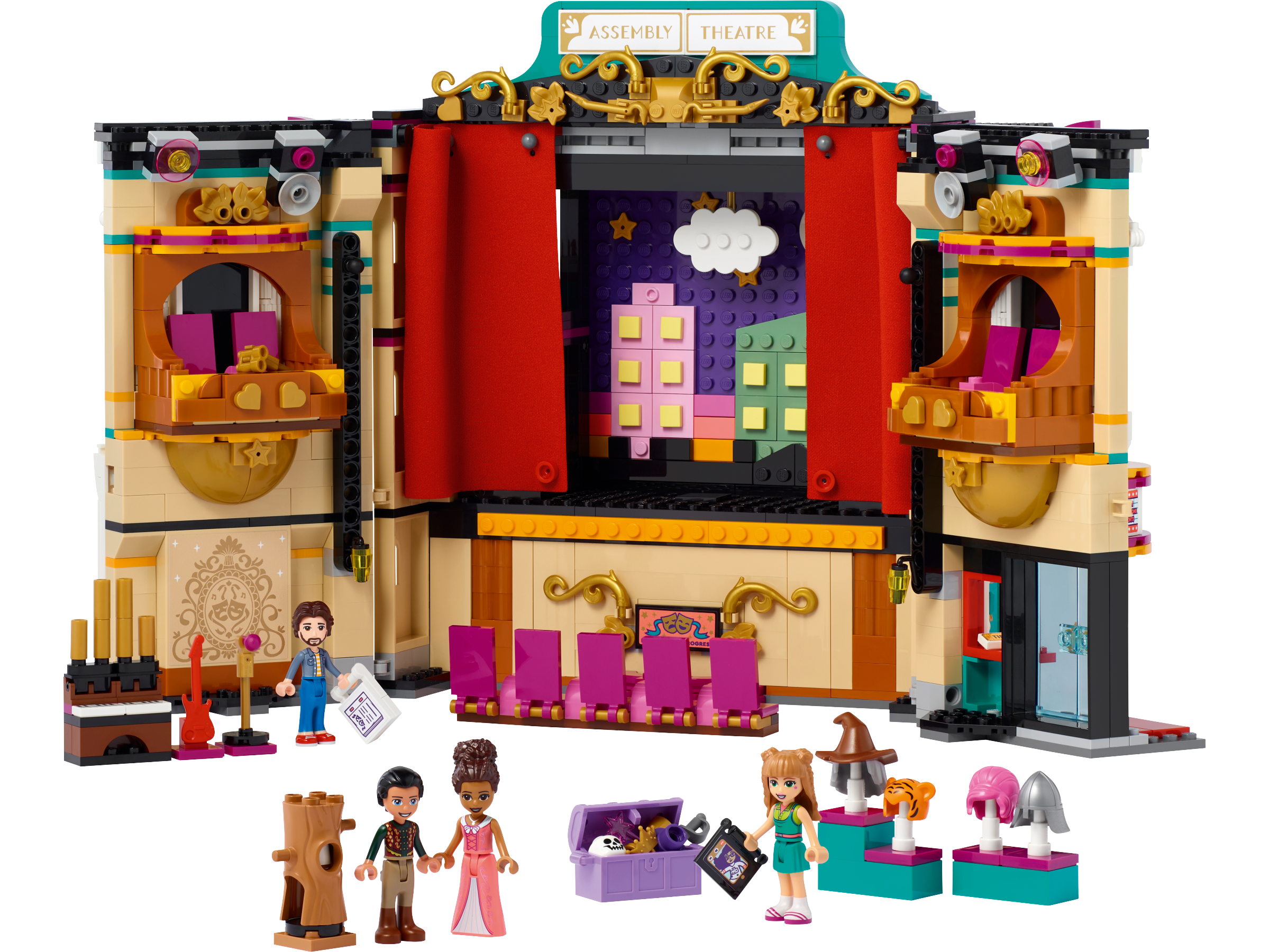 Andrea's Theatre School 41714 | Friends | Buy online at the Official LEGO®  Shop GB