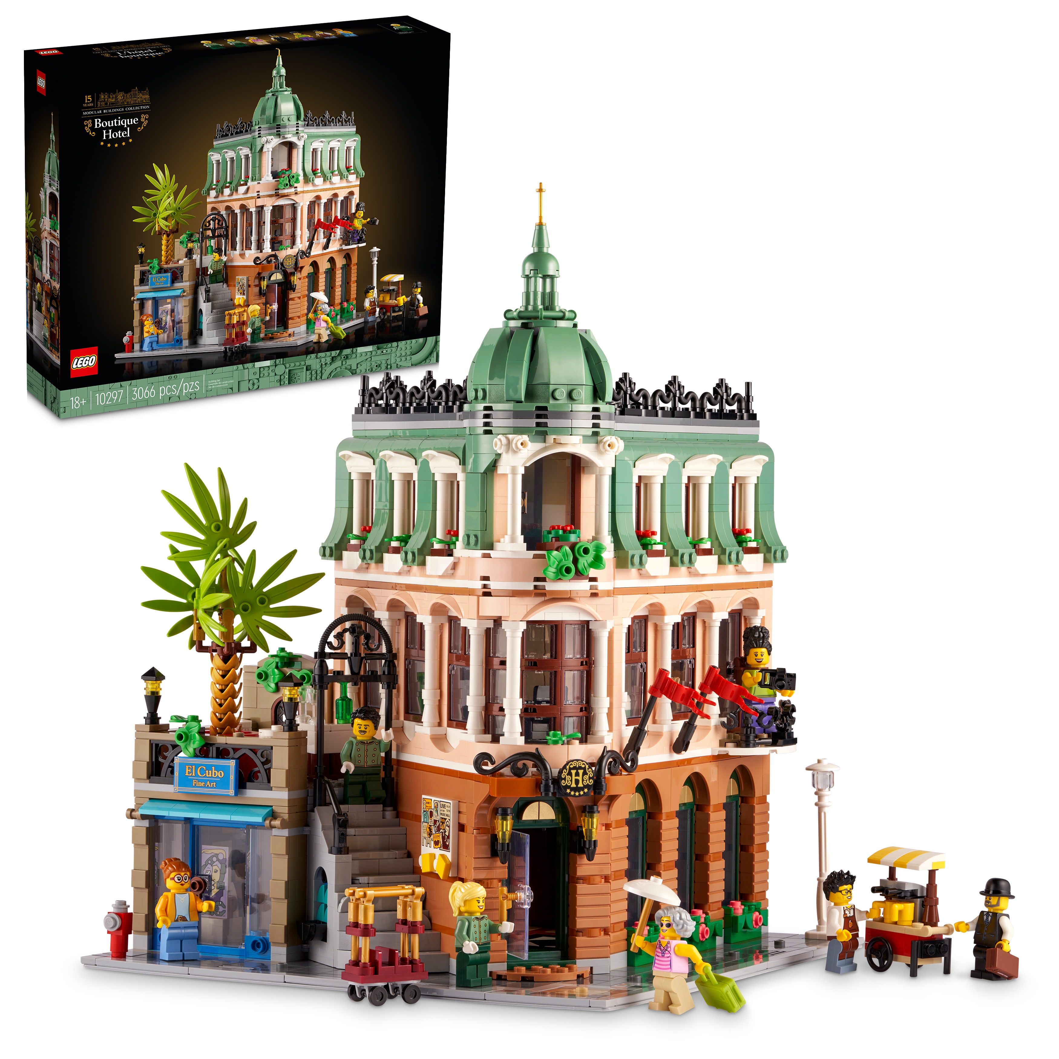 dramatisch alliantie hoe te gebruiken Boutique Hotel 10297 | LEGO® Icons | Buy online at the Official LEGO® Shop  US