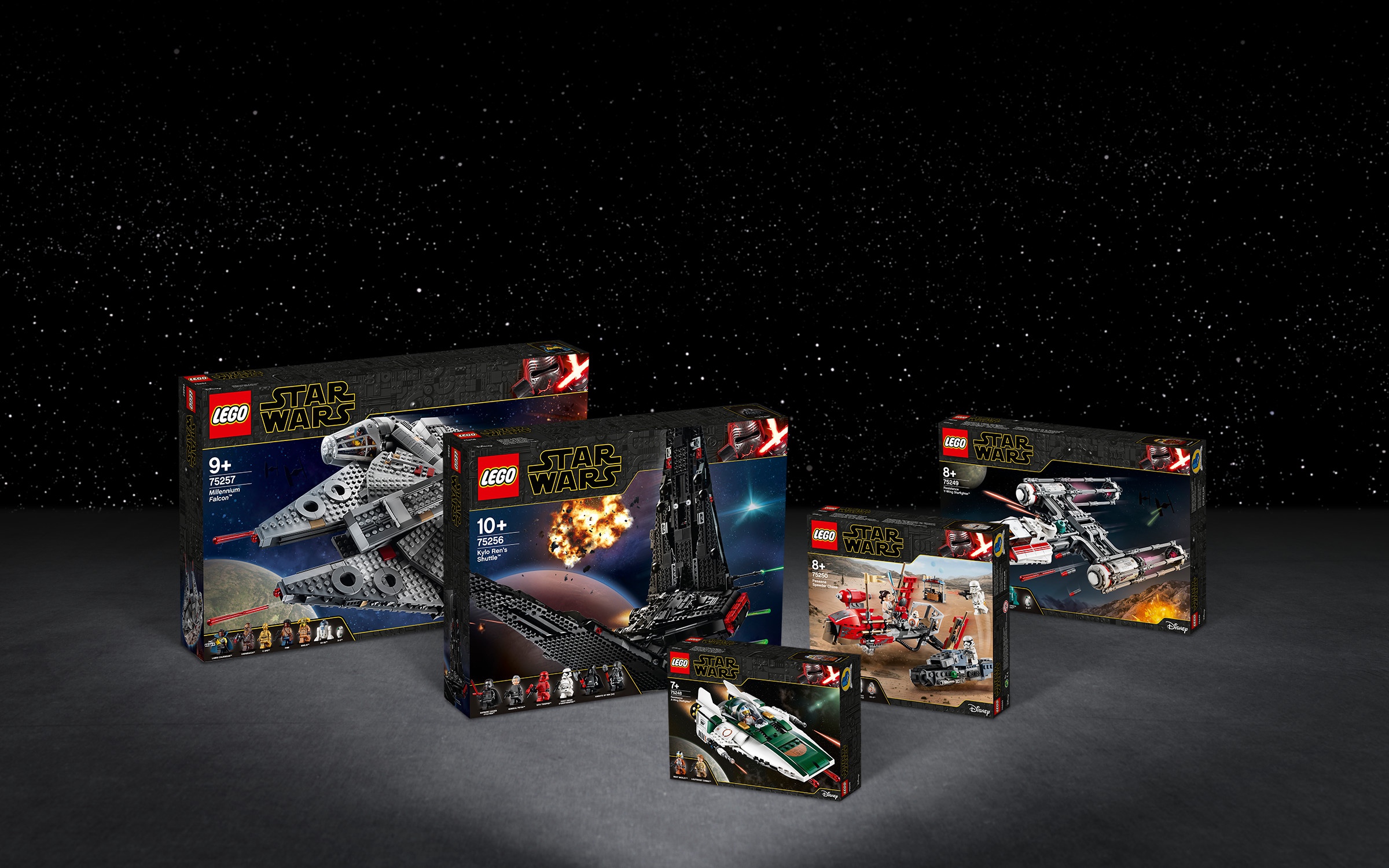 Star wars 9 store lego sets