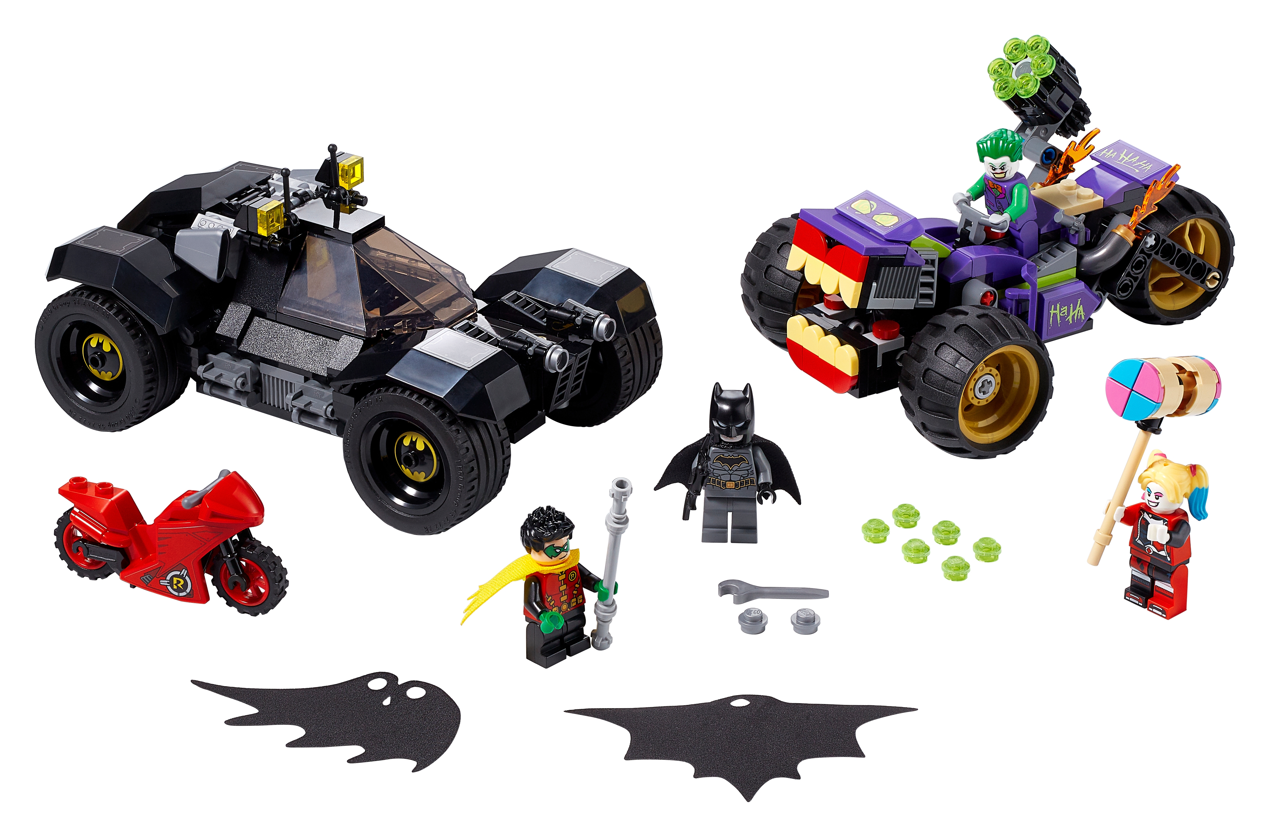 Joker's Trike Chase 76159 | DC | Buy online at the Official LEGO® Shop GB