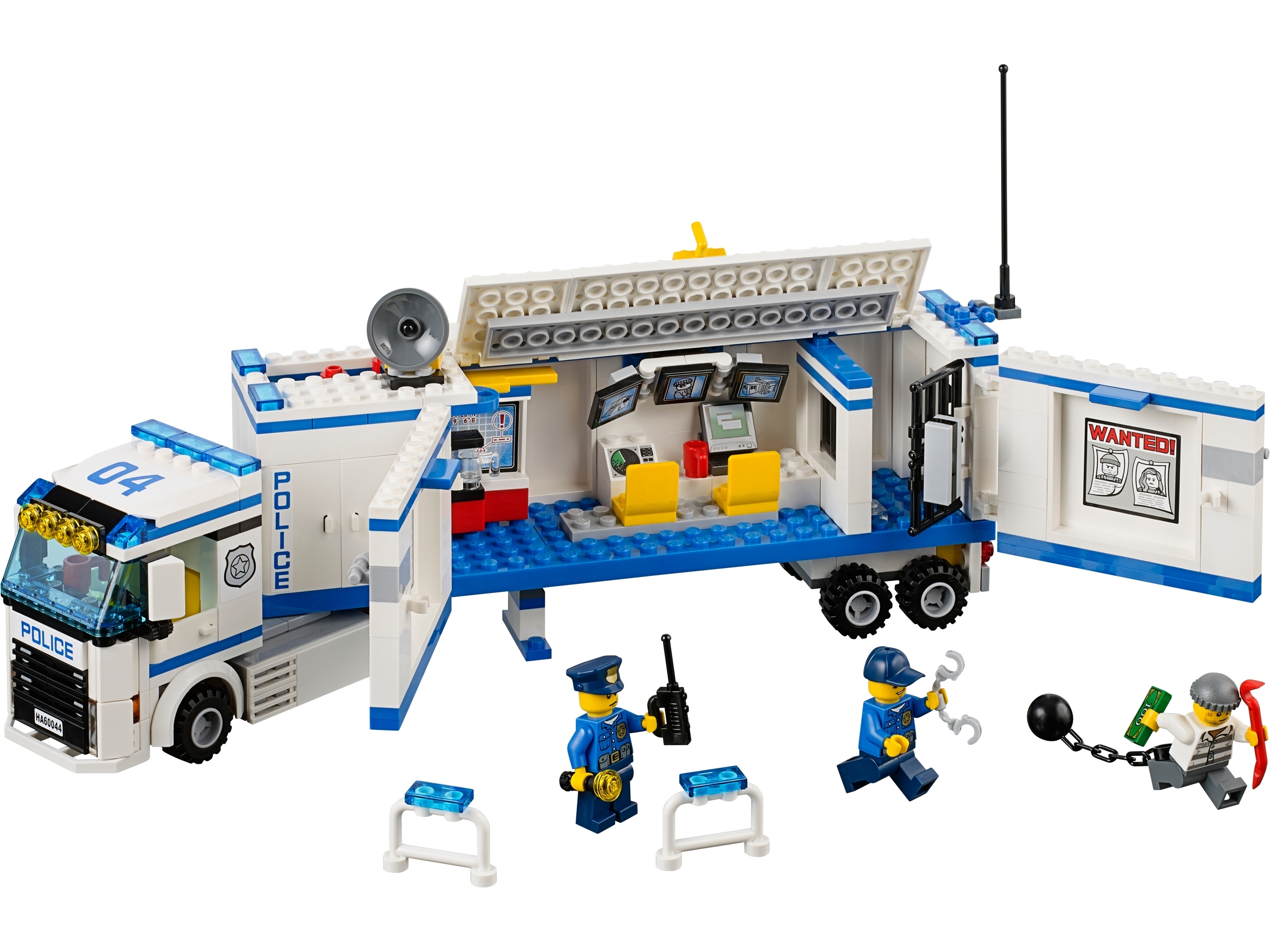 lego police lorry instructions